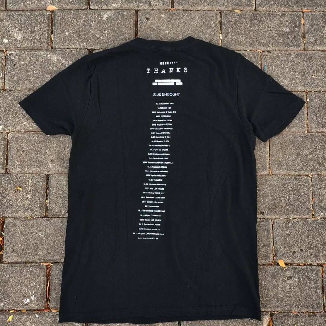 Band Tees Blue Encount Thanks Tour 2016 Japan Band Tee Size US M / EU 48-50 / 2 - 3 Thumbnail