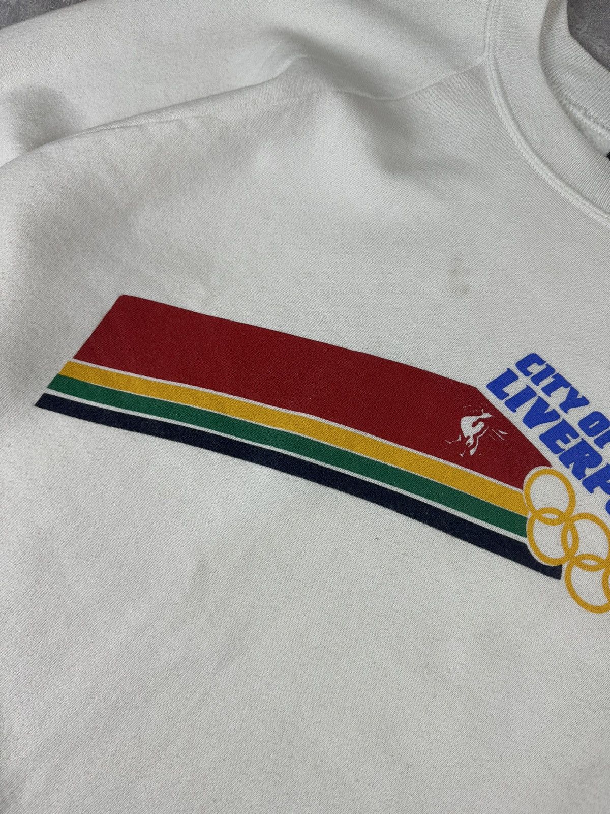 Other City Of Liverpool Olympic Game Retro 90S Sweatshirt Size US L / EU 52-54 / 3 - 9 Thumbnail