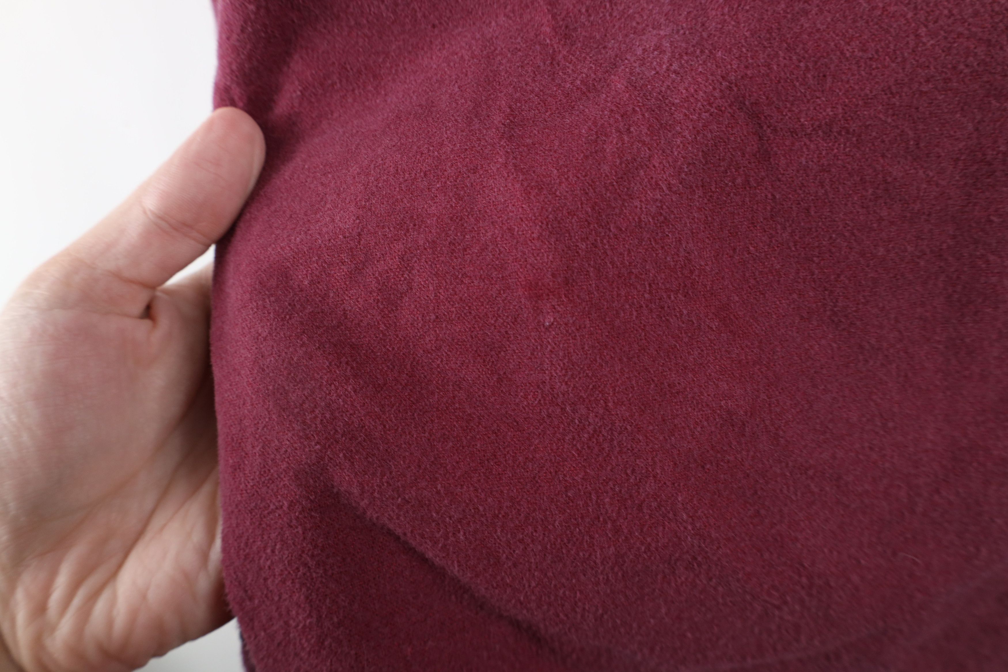 Timberland × Vintage Vintage 90s Timberland Chamois Cloth Button Shirt Red Size US M / EU 48-50 / 2 - 7 Thumbnail