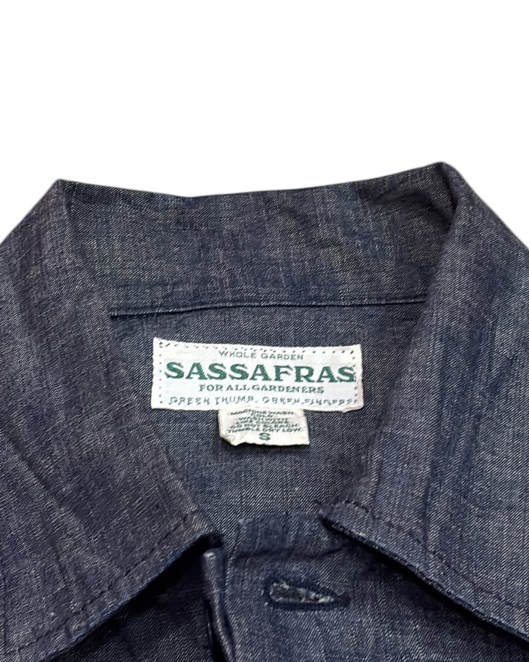 Japanese Brand Sassafras Denim Utility Multipocket Jacket Size US M / EU 48-50 / 2 - 11 Thumbnail