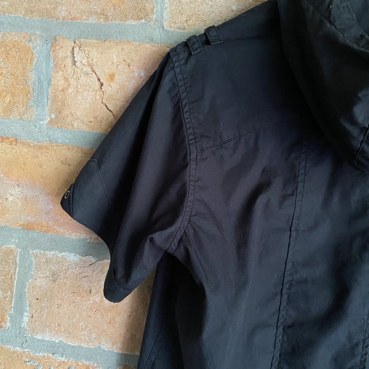 PPFM PPFM Black Short-Sleeve Hoodie Shirt Size US S / EU 44-46 / 1 - 15 Thumbnail