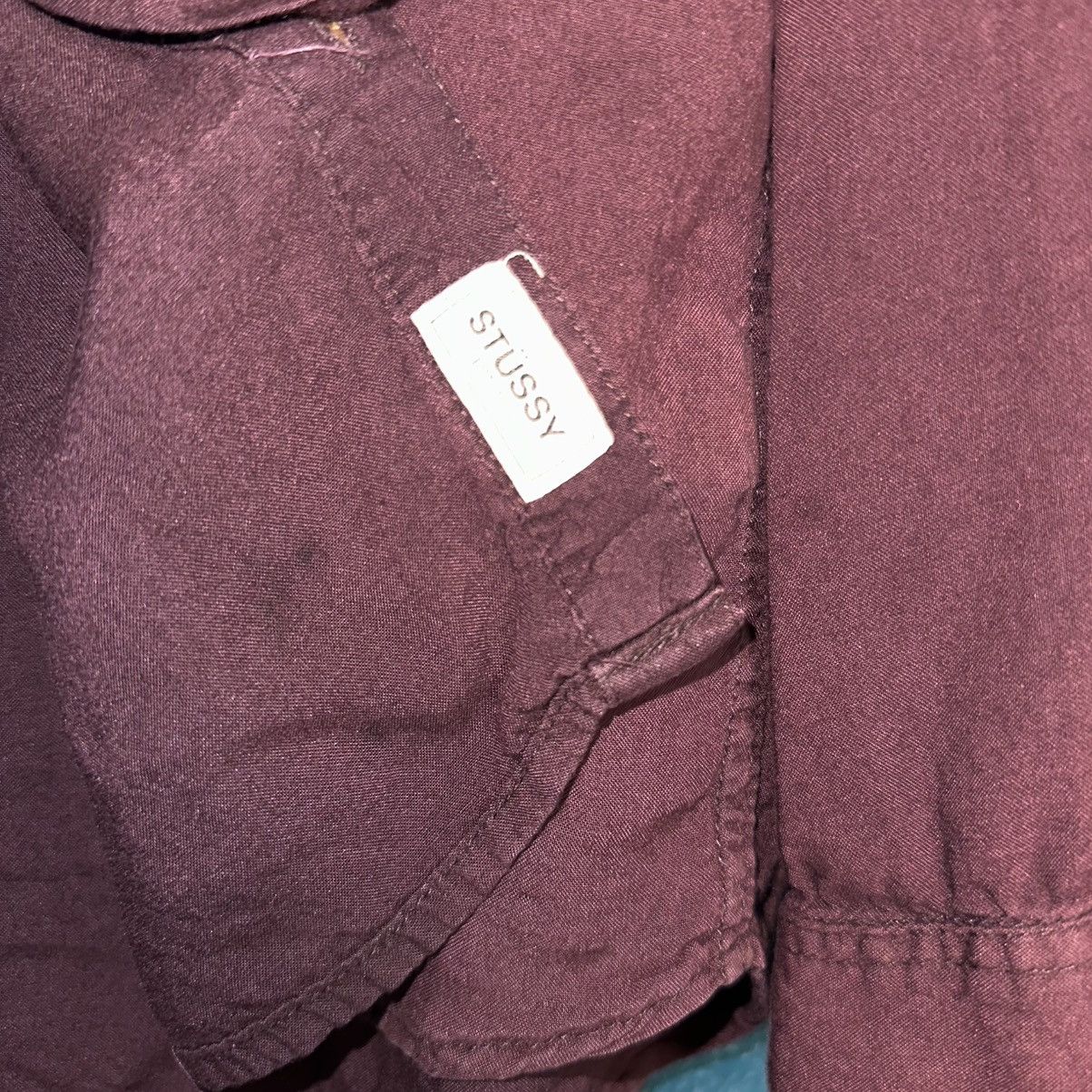 Stussy Stussy Silky Like Button Up Shirt Size US S / EU 44-46 / 1 - 5 Thumbnail