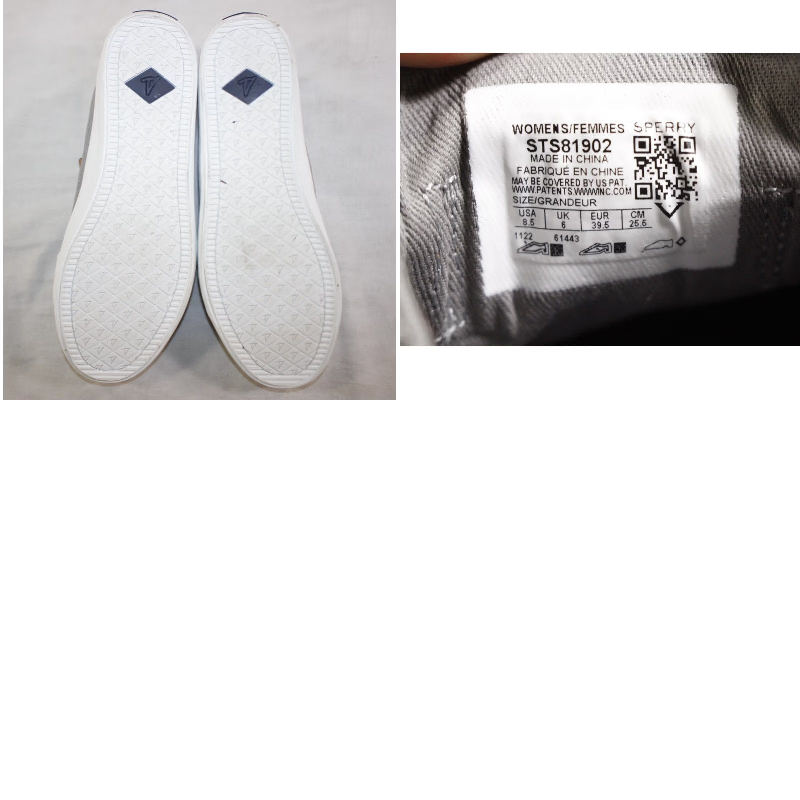 Sperry Sperry Crest Vibe Canvas Low Top Boat Shoes Women 8.5 Gray Size M / US 6-8 / IT 42-44 - 8 Thumbnail