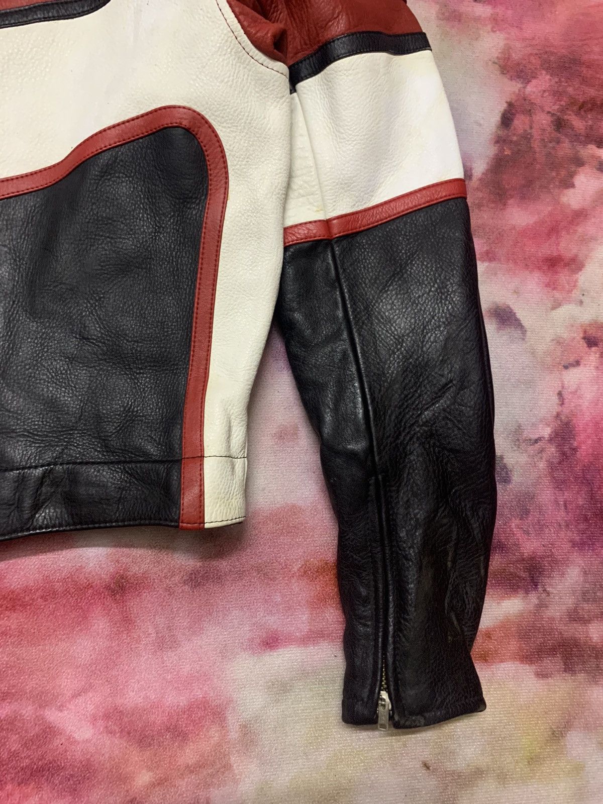 Sports Specialties Cropped Leather Fashion Biker Jacket Vintage Size US XS / EU 42 / 0 - 7 Thumbnail