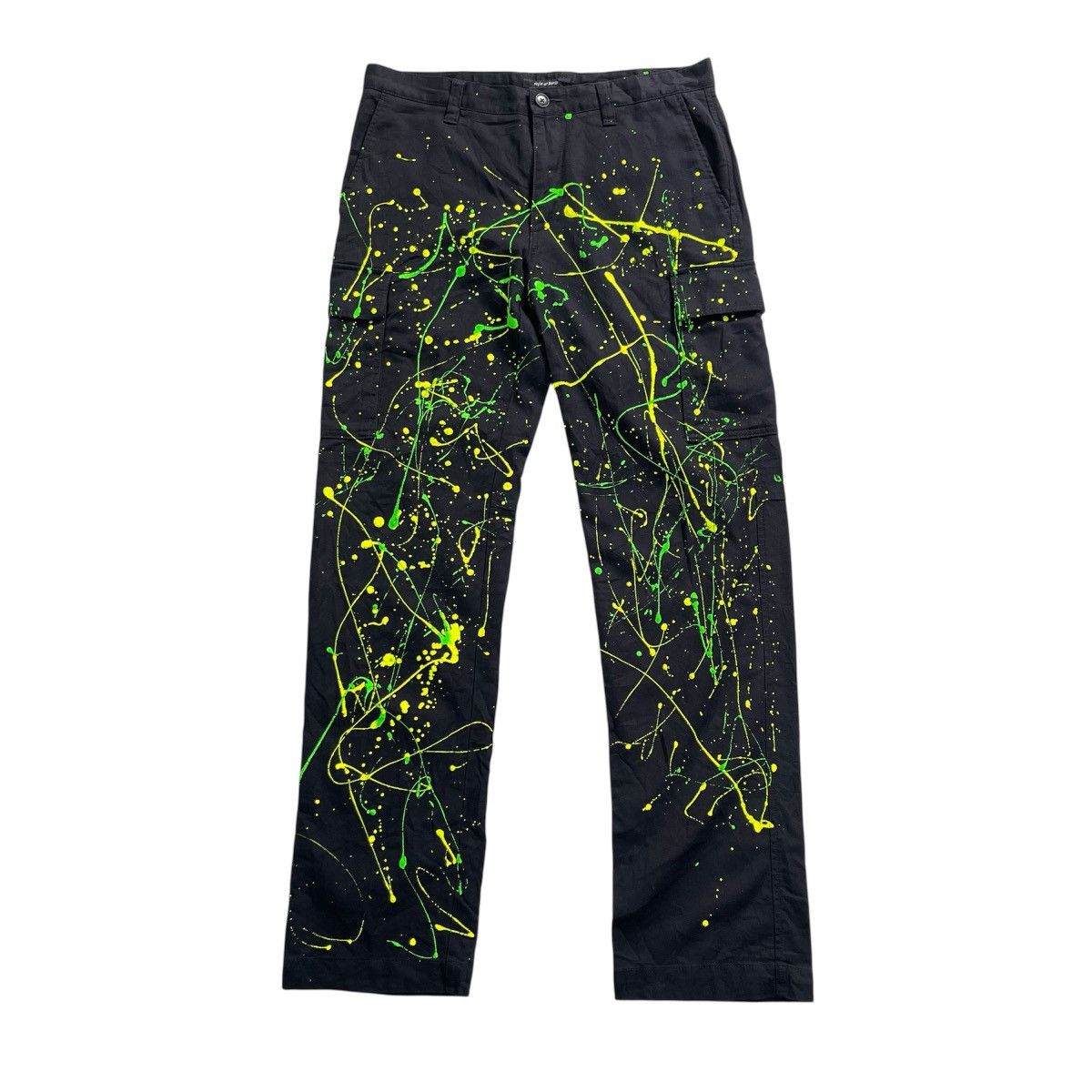 Uniqlo Uniqlo Paint Splatter Tactical Cargo Pant Size US 34 / EU 50 - 1 Thumbnail
