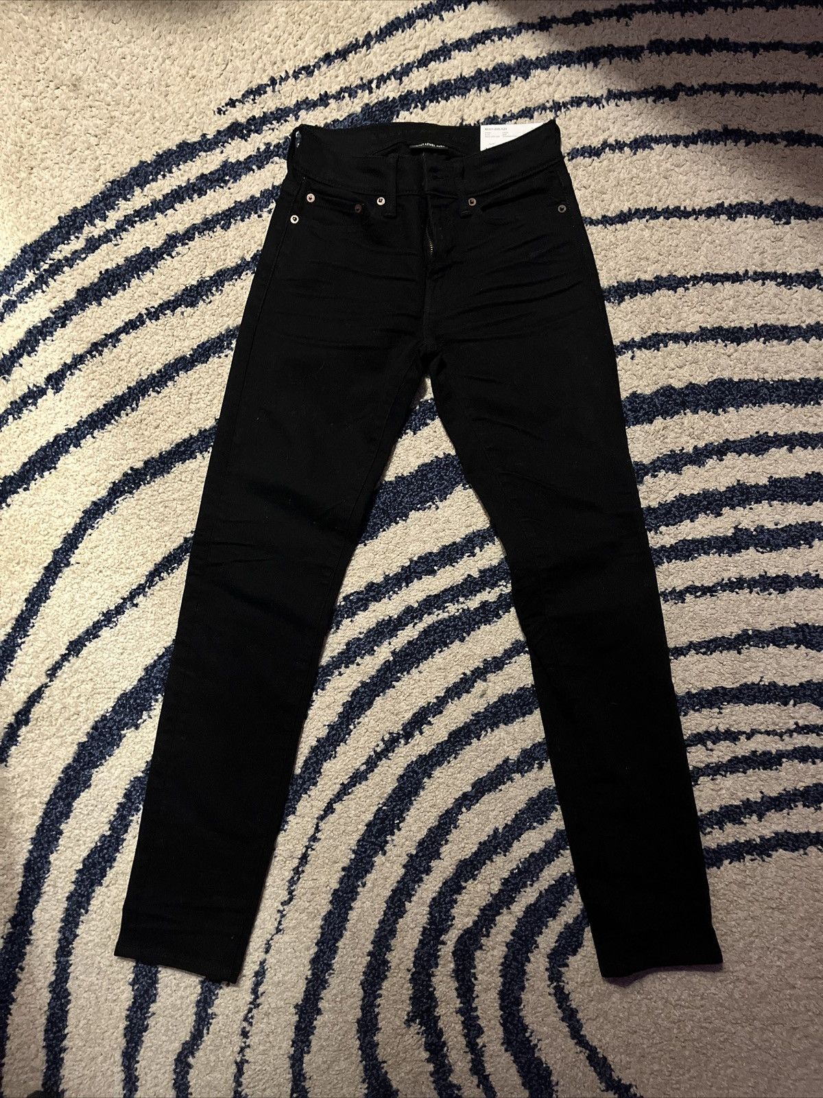 American Eagle Outfitters *New* American Eagle 26x30 Black Skinny Jeans Size US 26 / EU 42 - 1 Thumbnail