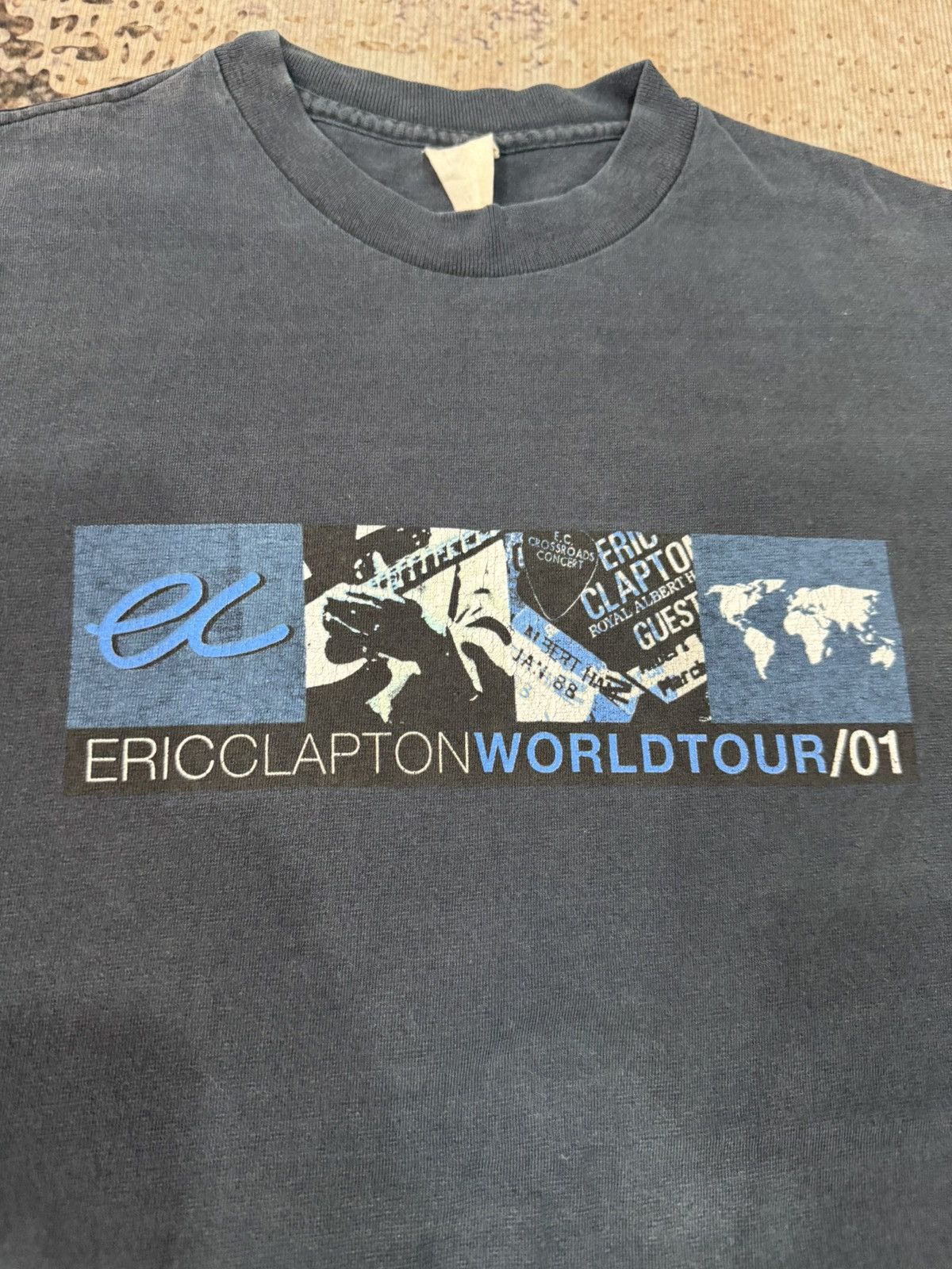 Band Tees assorted tshirt - ERIC CLAPTON 2001 tour tee Size US S / EU 44-46 / 1 - 3 Thumbnail