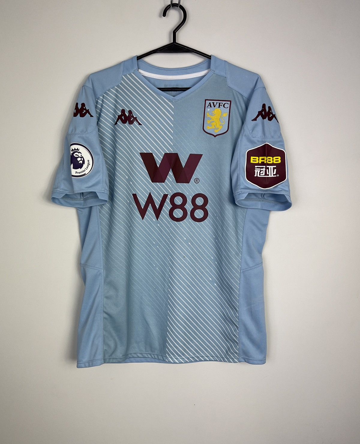 Kappa Kappa Aston Villa 2019/2020 Marvelous #11 Soccer Jersey Size US L / EU 52-54 / 3 - 2 Thumbnail