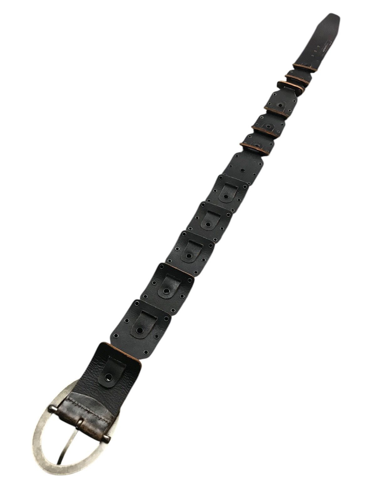Max Mara × Sportmax STUDDED LEATHER WAIST BELT STEAMPUNK SPORTMAX BY MAX MARA Size ONE SIZE - 10 Thumbnail