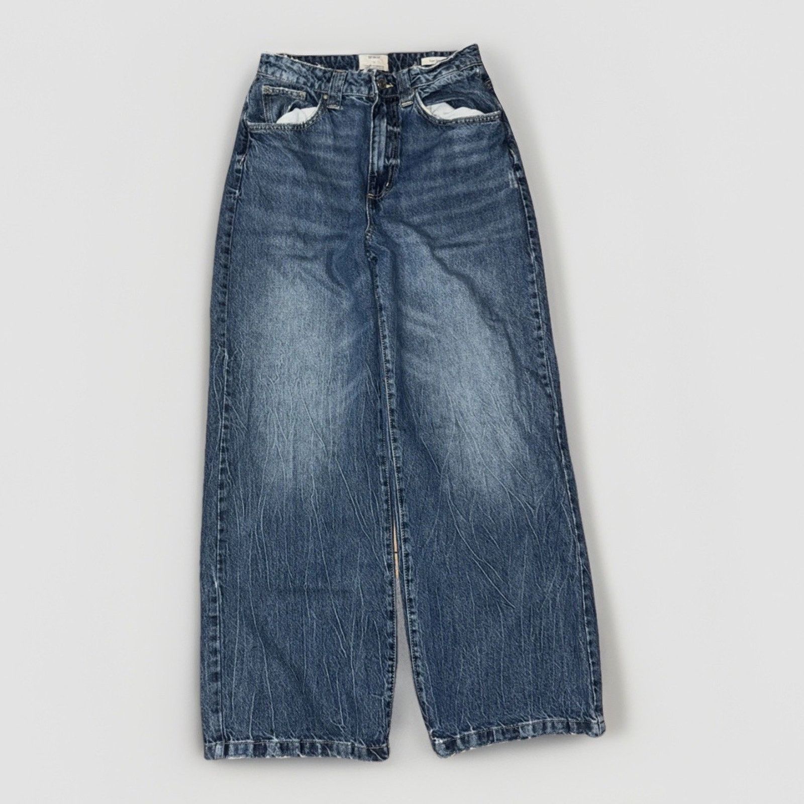 Cotton On Cotton On Super Baggy Jeans 26x32 Y2K Skater Streetwear Size US 26 / EU 42 - 1 Thumbnail