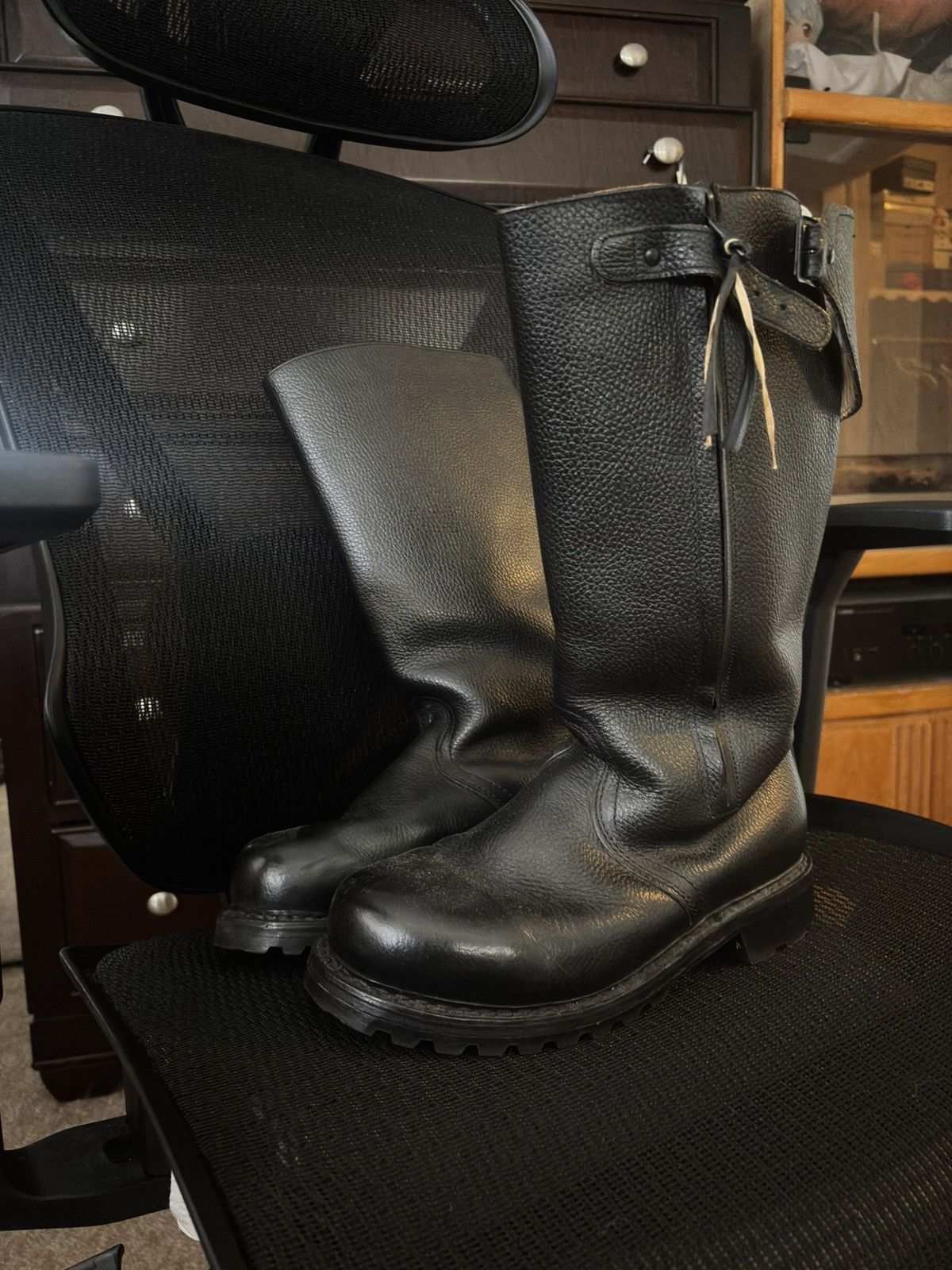 Balenciaga EAST GERMAN COMBAT BOOT Size US 10 / EU 43 - 2 Thumbnail