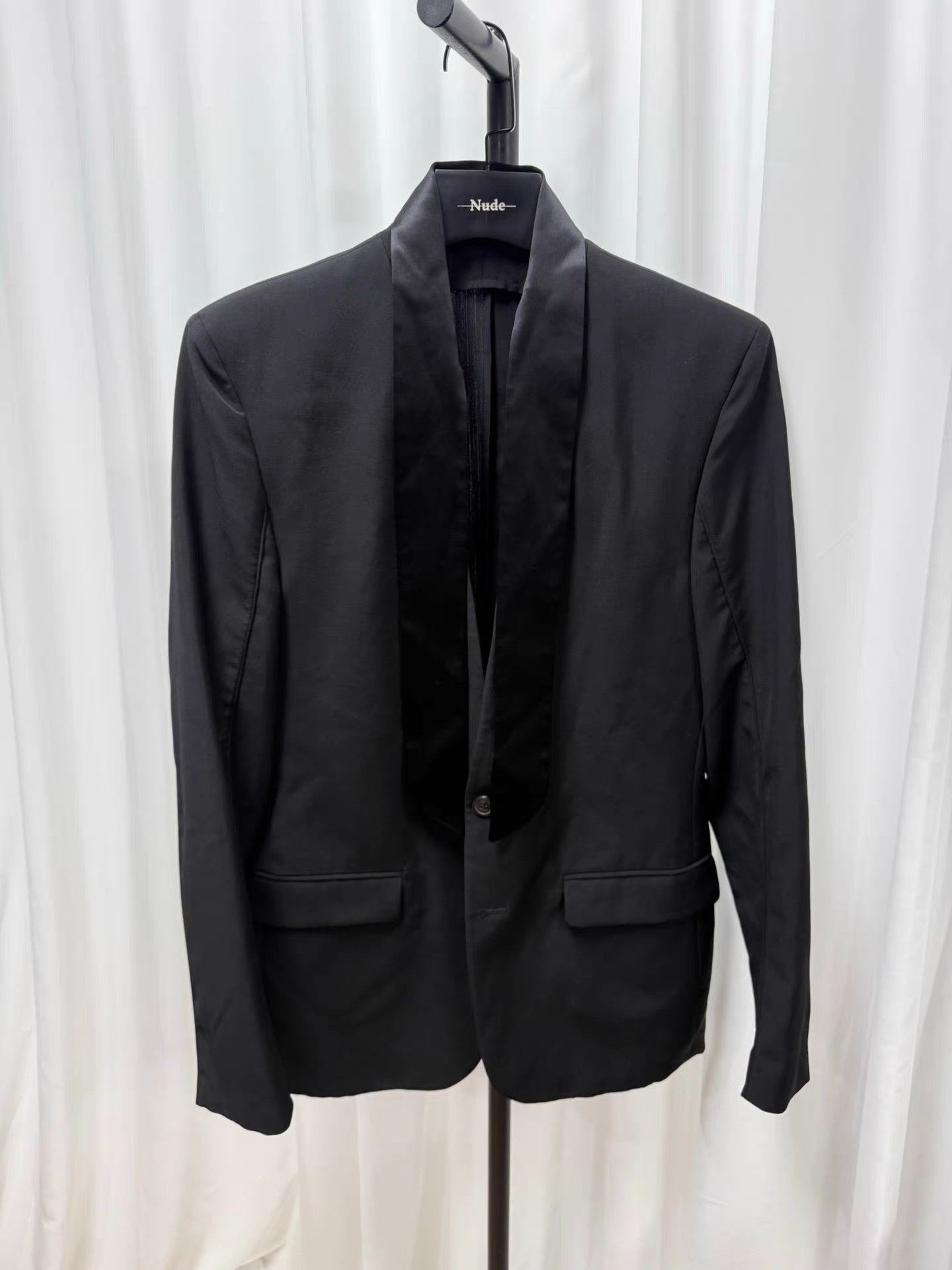 Maison Margiela Maison margiela Scarf Collarless Blazer K20 Size US M / EU 48-50 / 2 - 2 Thumbnail