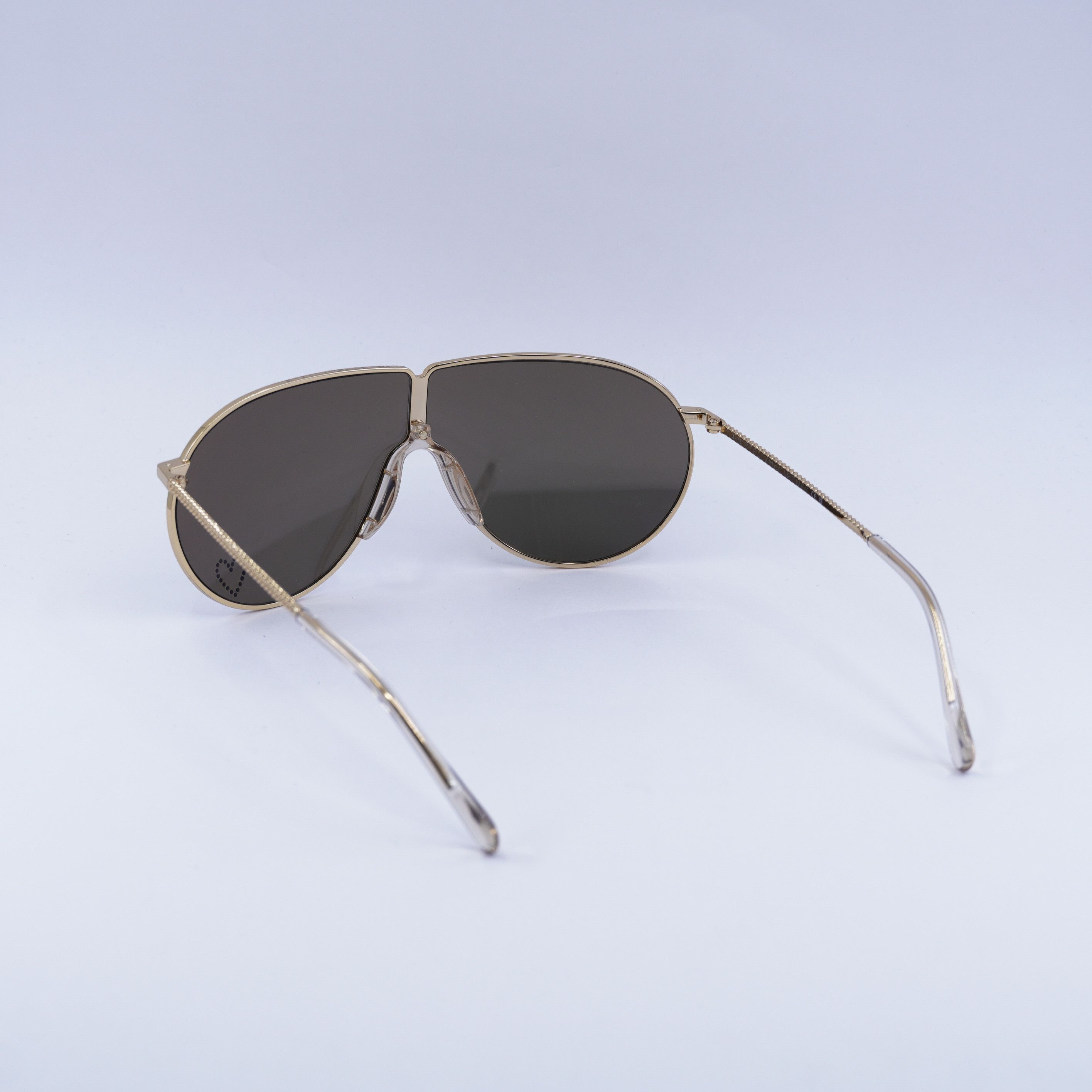 Stella McCartney Stella McCartney SC40064I 30C Sunglasses Gold Shield Frame Size ONE SIZE - 5 Thumbnail