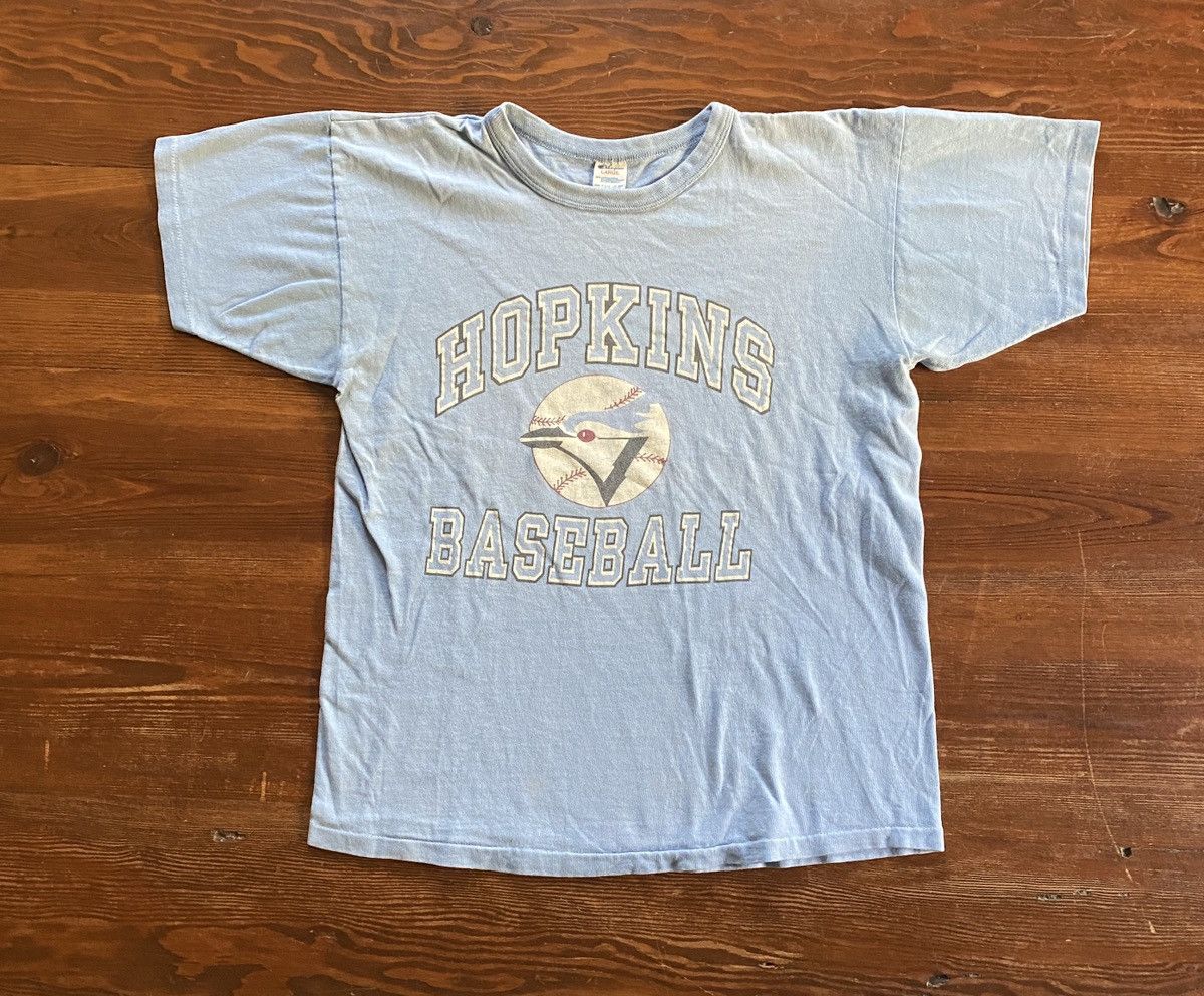 Champion × Vintage Vintage 80’s Johns Hopkins Baseball Champion Single Stitch Size US L / EU 52-54 / 3 - 1 Thumbnail