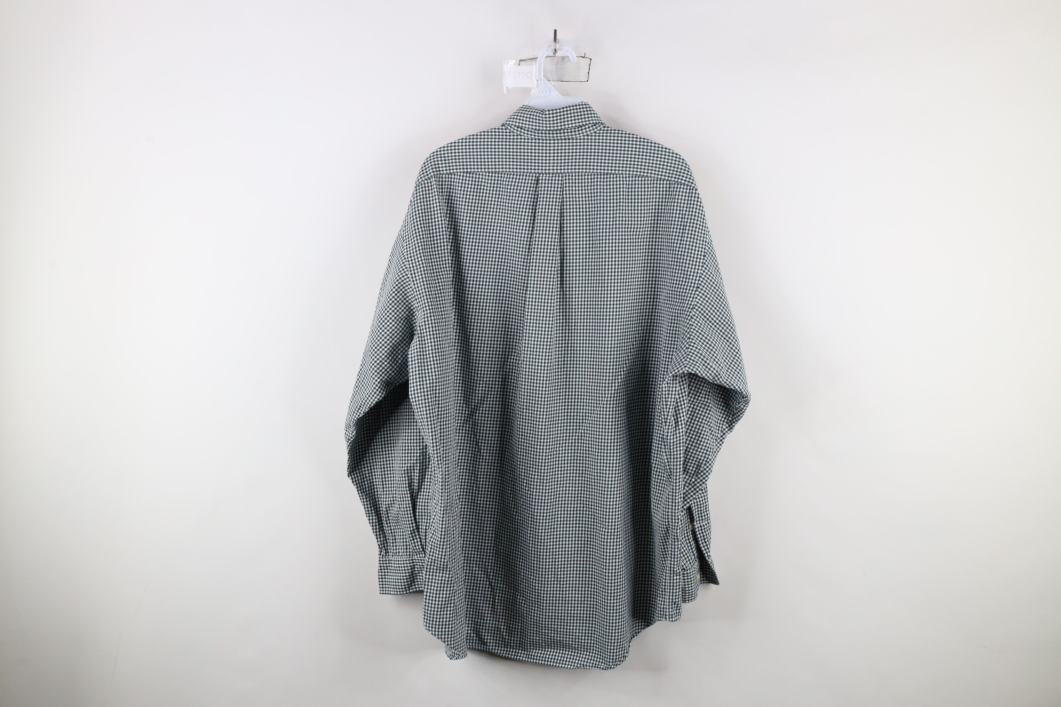 Ralph Lauren × Vintage Vintage Ralph Lauren Golf Gingham Collared Button Down Shirt Size US L / EU 52-54 / 3 - 7 Thumbnail