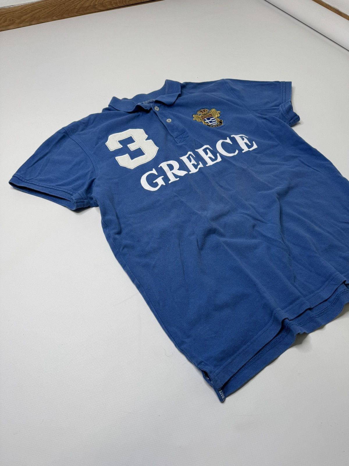 Vintage Vintage Blue polo tee chief keef vibe swag if6was9 lgb skate Size US L / EU 52-54 / 3 - 4 Thumbnail