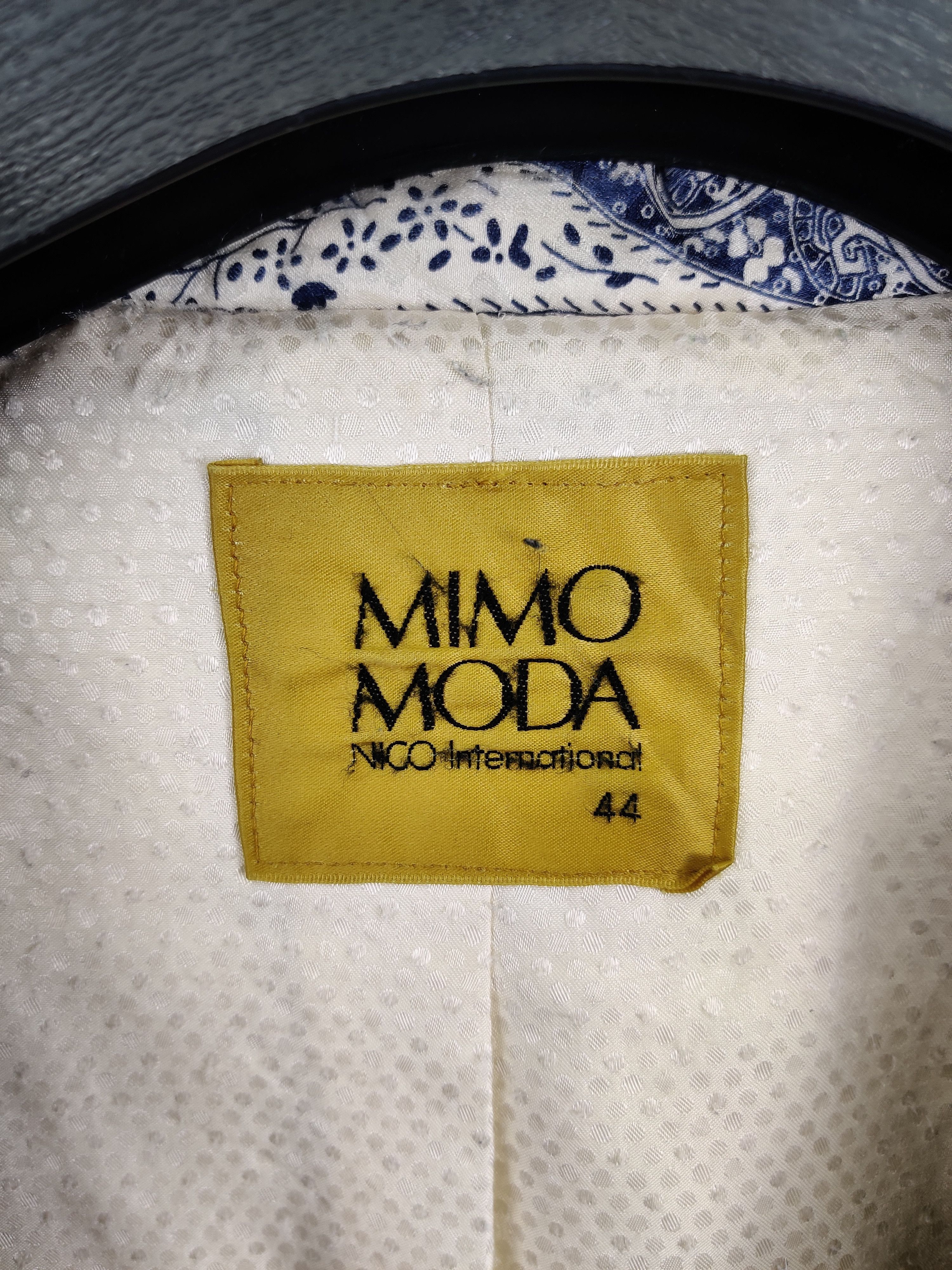 Japanese Brand Vintage Mimo Moda Paisley Long Jacket Nice Design Size US L / EU 52-54 / 3 - 12 Thumbnail