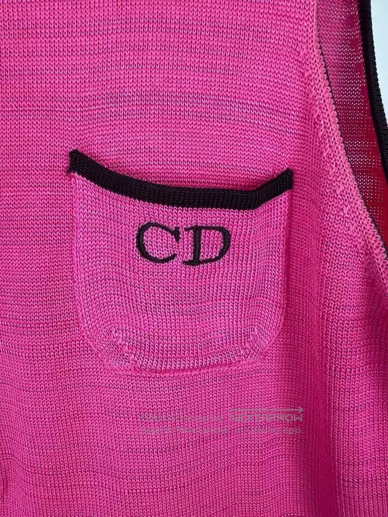 Dior Dior Knitted sleeveless pocket dress Size M / US 6-8 / IT 42-44 - 3 Thumbnail