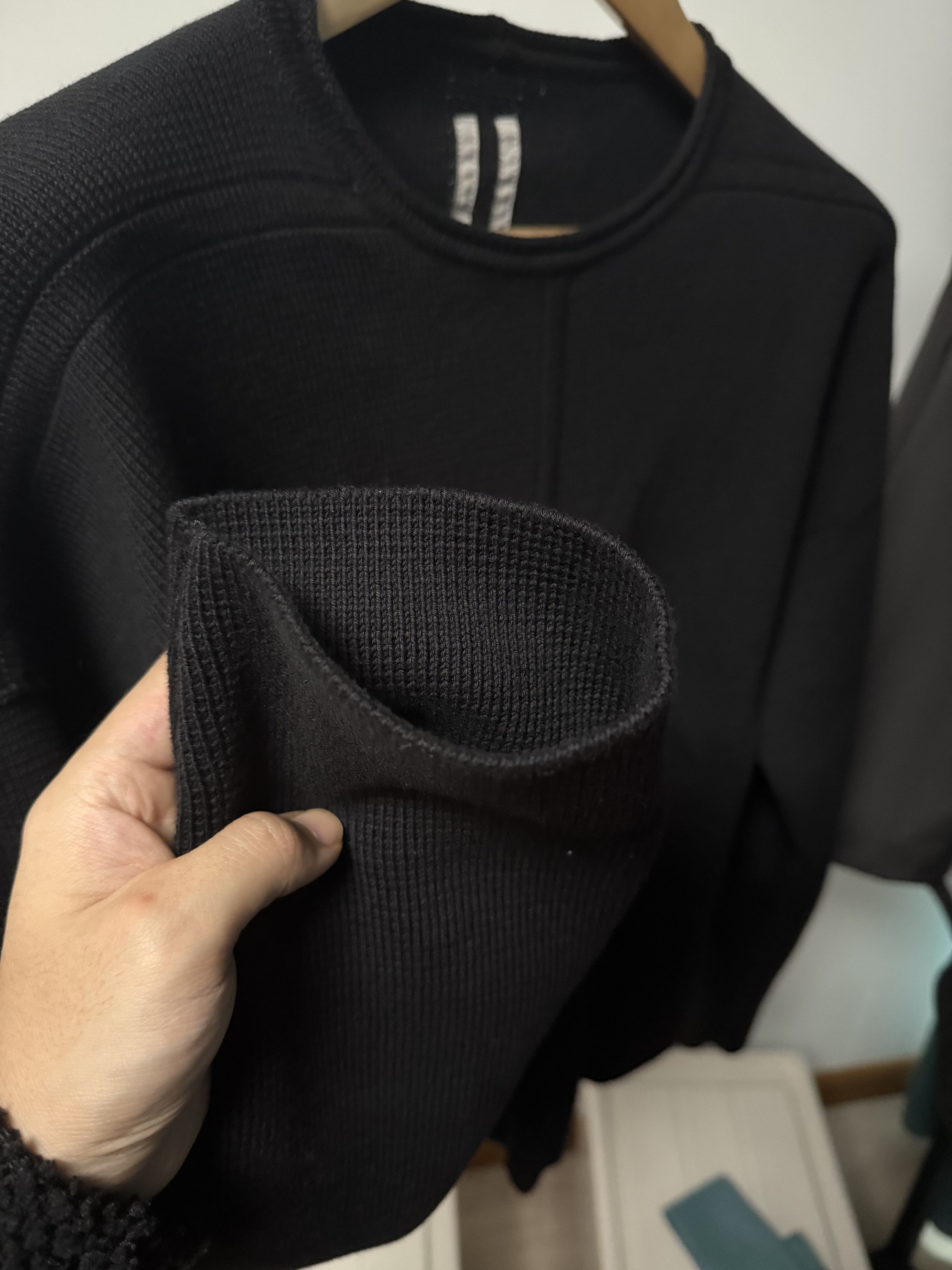 Rick Owens RICK OWENS S/S24 LIDO Maglia Pull Sweater Crew Neck Size US M / EU 48-50 / 2 - 3 Thumbnail
