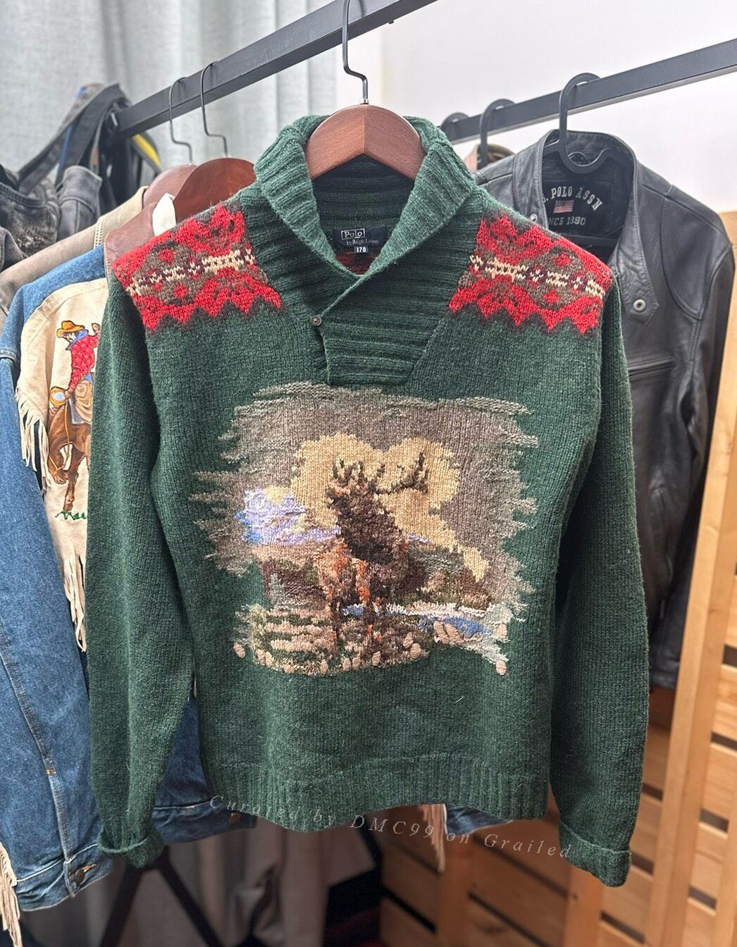 Ralph Lauren Ralph Lauren Vintage Deer Sweater Size US M / EU 48-50 / 2 - 1 Thumbnail