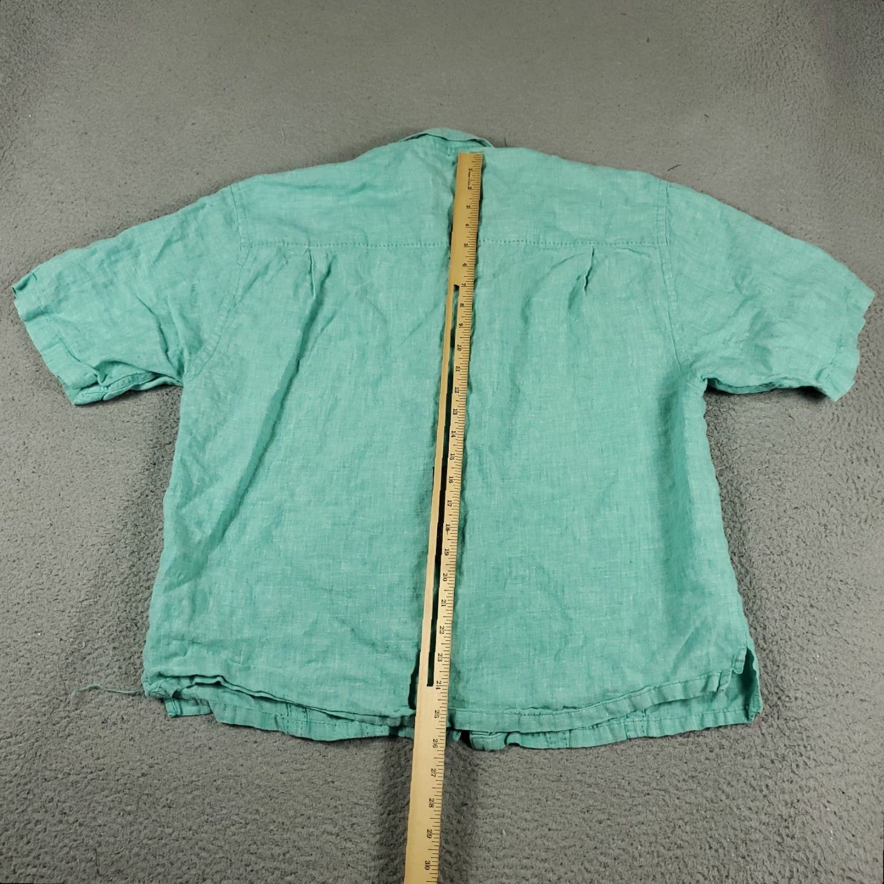 Tommy Bahama Tommy Bahama Shirt XL Blue Linen Button-Up Short Sleeve Hawaiian Beach Tropical Mens Size US XL / EU 56 / 4 - 7 Thumbnail