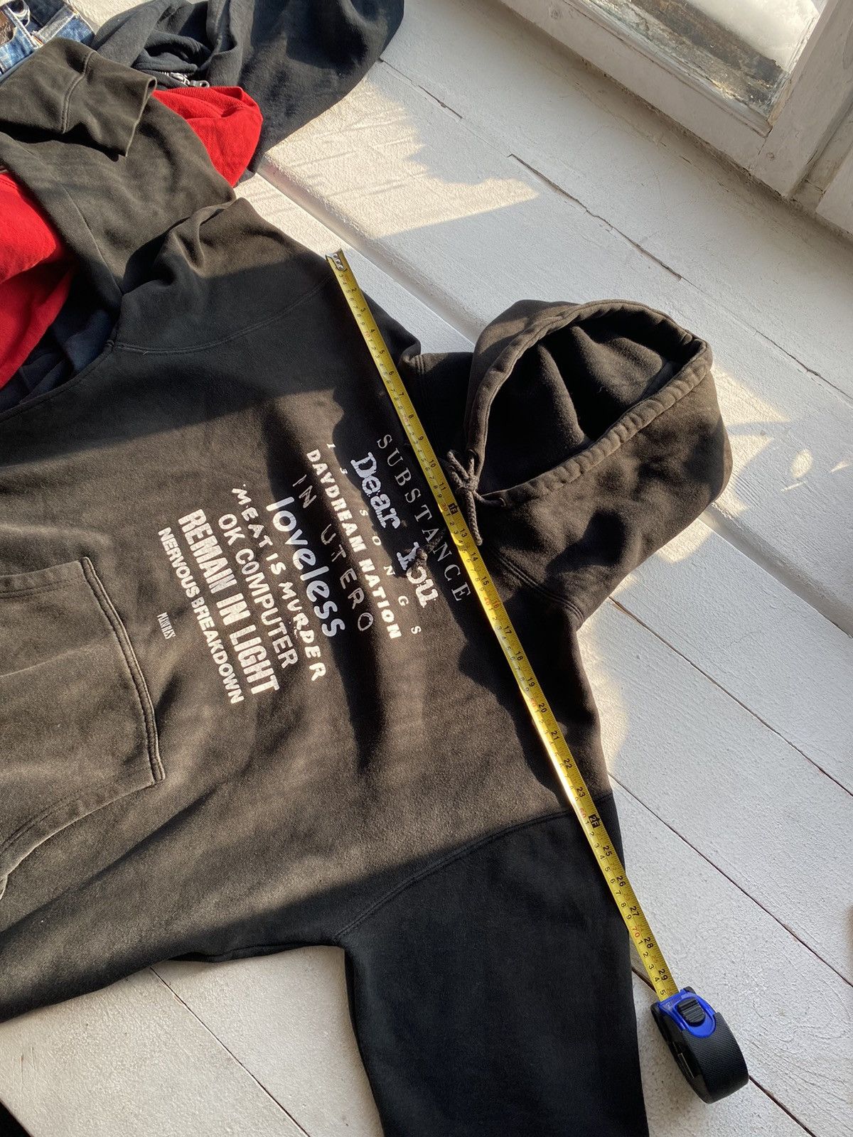 Pleasures Pleasures black sun faded hoodie Size US M / EU 48-50 / 2 - 16 Thumbnail