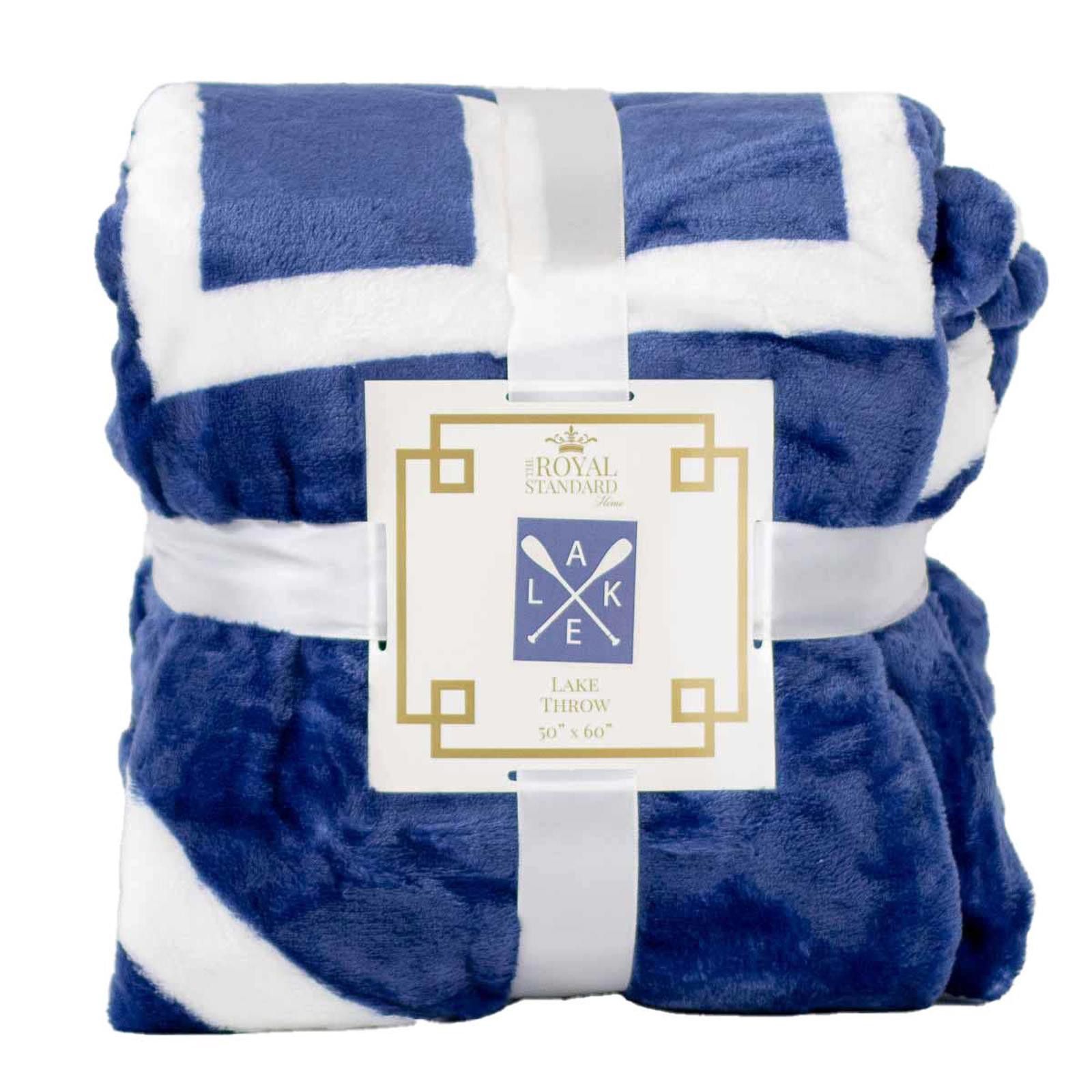 Other Lake Throw Blue 50x60 Size ONE SIZE - 1 Thumbnail