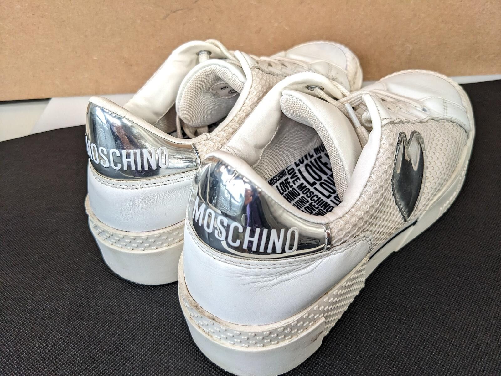 Moschino Love Moschino Silver Heart Women Sneakers Bangladesh US 7.5 Size US 7.5 / IT 37.5 - 6 Thumbnail