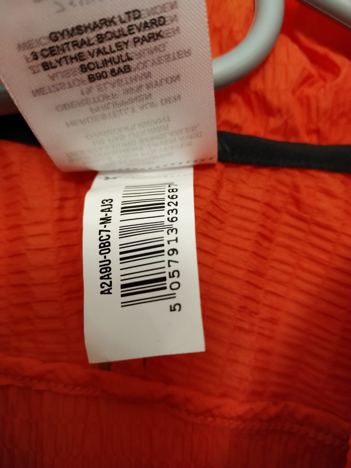 Gymshark Orange sports jacket running Gymshark reflective M Size US M / EU 48-50 / 2 - 7 Thumbnail