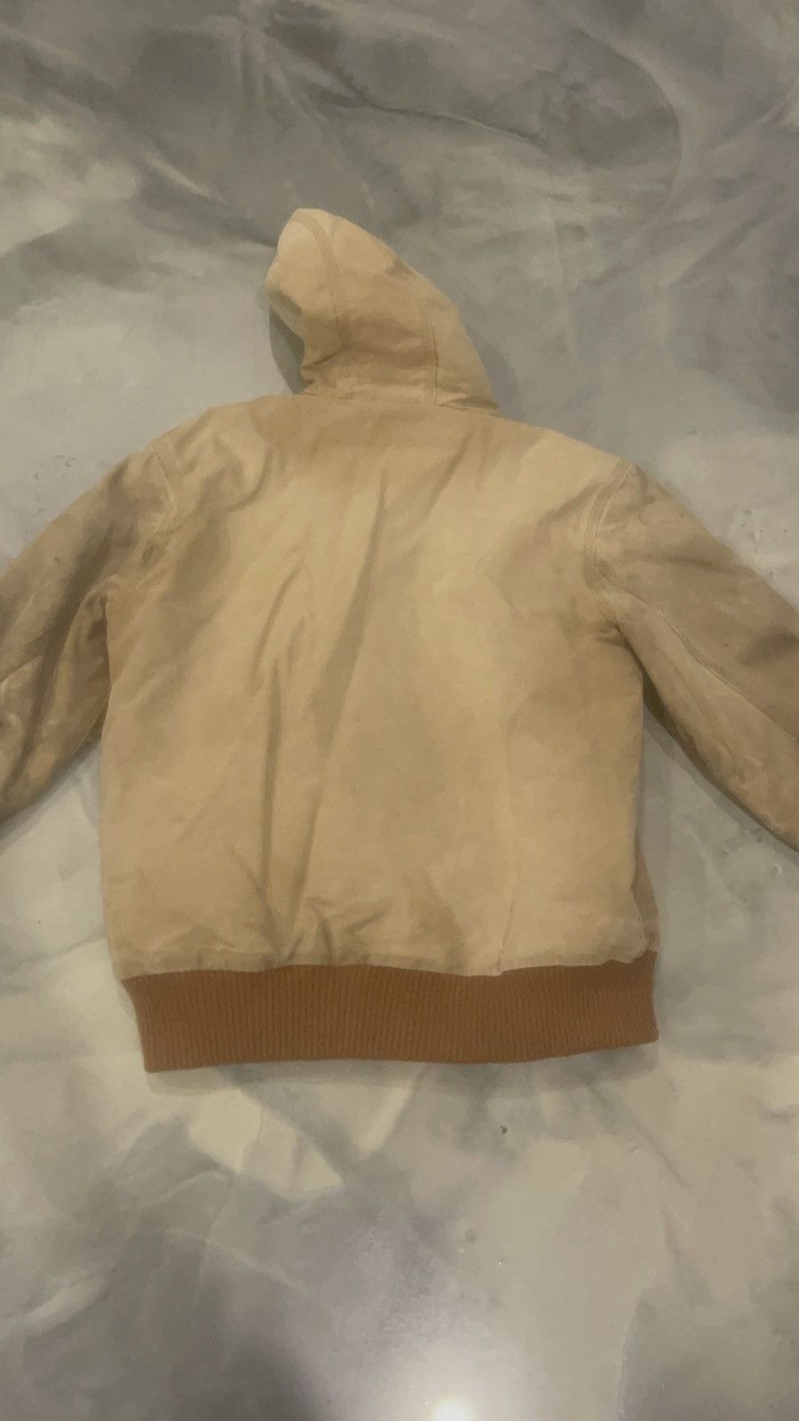 Carhartt Vintage Farm Worn Carhartt Duck Lined hooded Zip Size Med Size US M / EU 48-50 / 2 - 8 Thumbnail