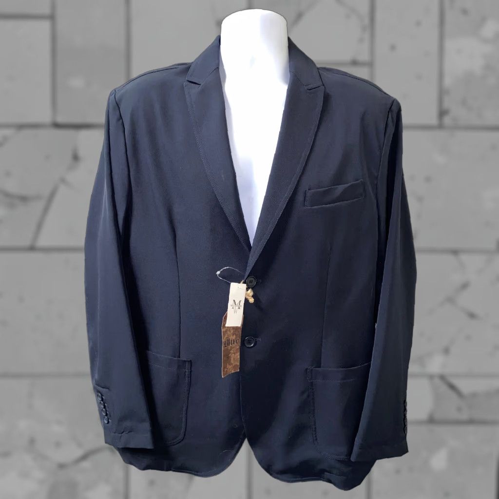 Pronto Uomo Pronto Uomo Blur 2 Button Sport Coat XL Blue - Mens Coat NWT Sports Style Regular Size XL - Pronto Uomo Blur Mens Blue 2 Button Sport Coat NWT Size US XL / EU 56 / 4 - 1 Thumbnail