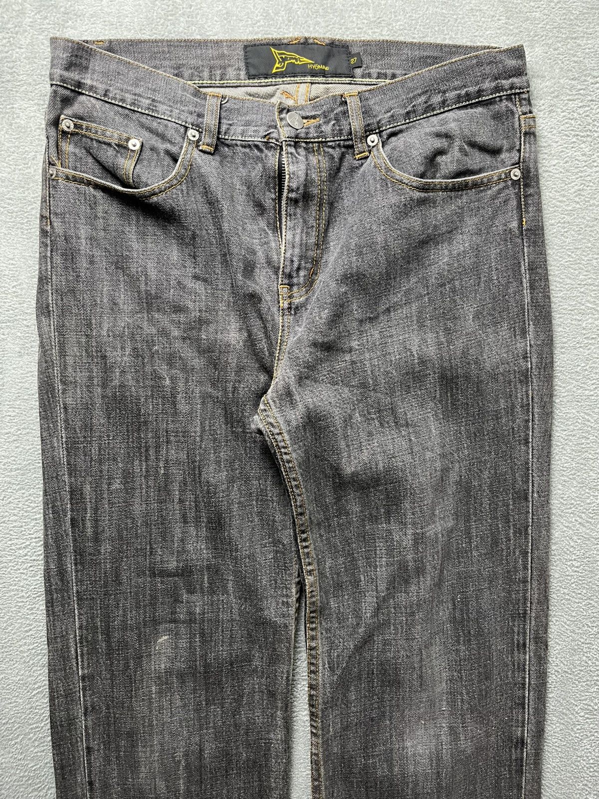 20471120 20471120 - Hyoma - “S*X” print denim pants Size US 33 - 7 Thumbnail