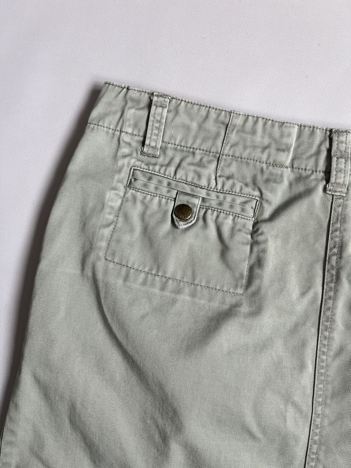 Stussy × Vintage Stussy Y2K Women Grey Pockets Faded Mini Skirt Size 32" / US 10 / IT 46 - 9 Thumbnail