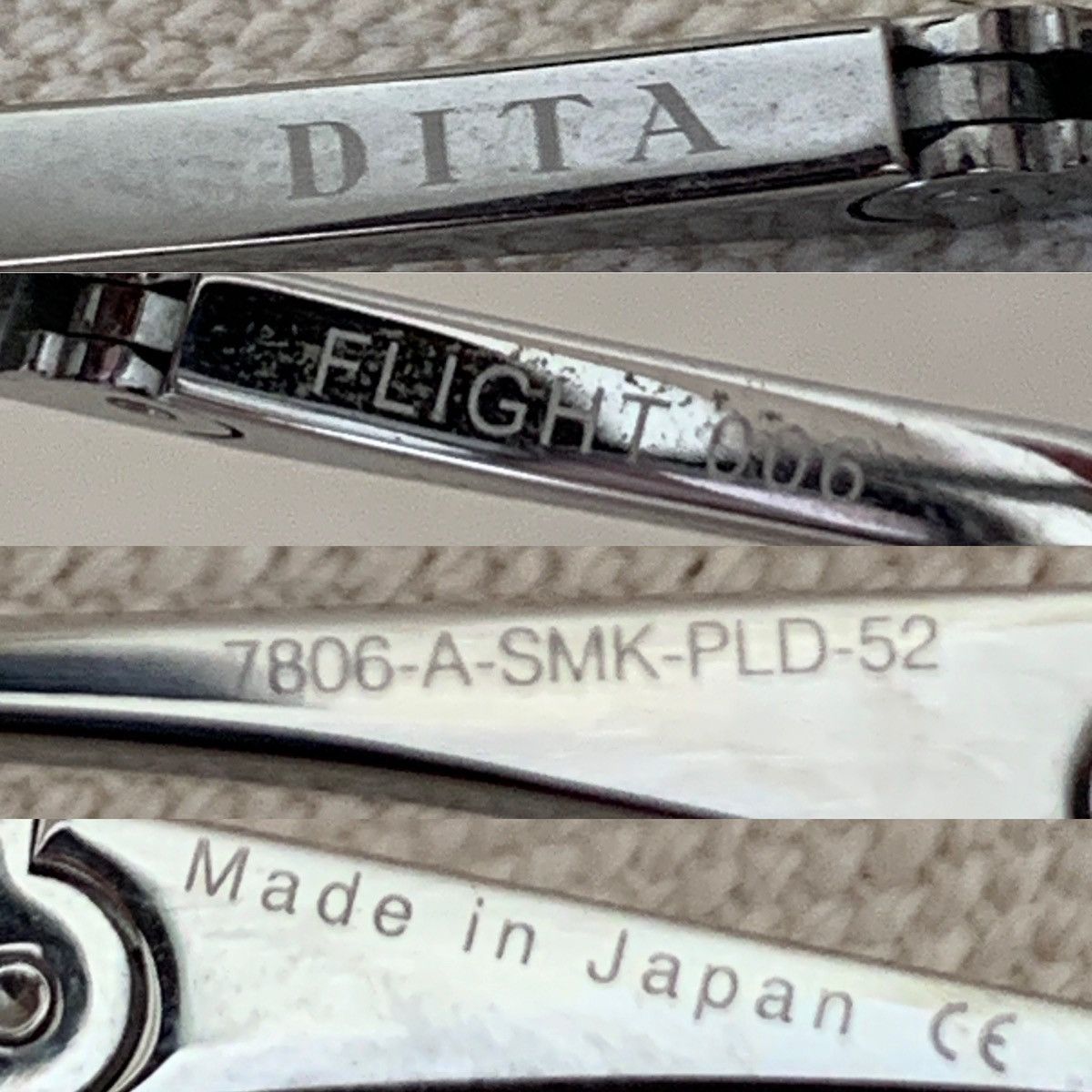 Dita Dita Flight 006 Sunglasses Tony Stark Downey Ironman Eyewear Size ONE SIZE - 7 Thumbnail
