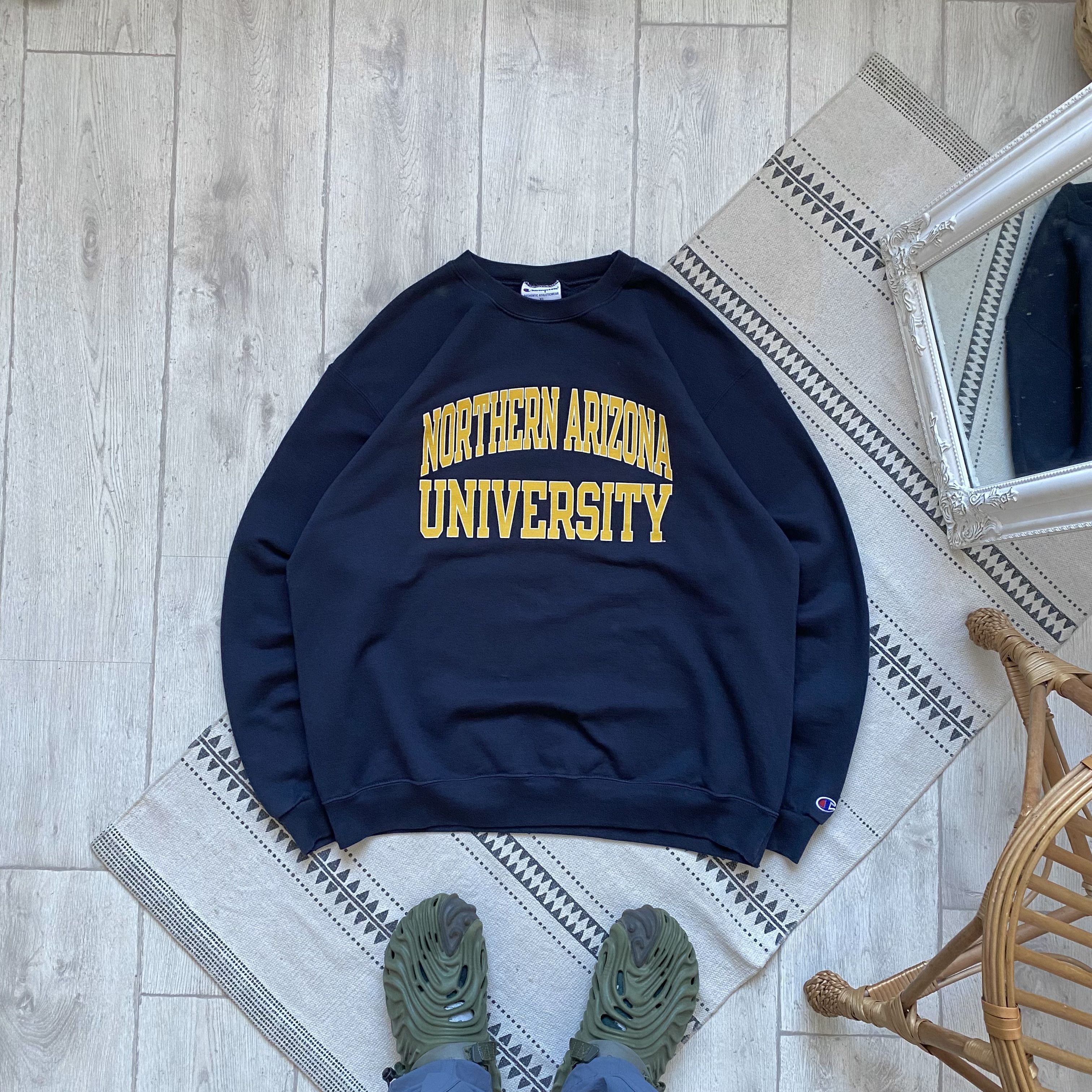 Champion Vintage Champion Northern Arizona University boxy sweatshirt Size US XL / EU 56 / 4 - 1 Thumbnail
