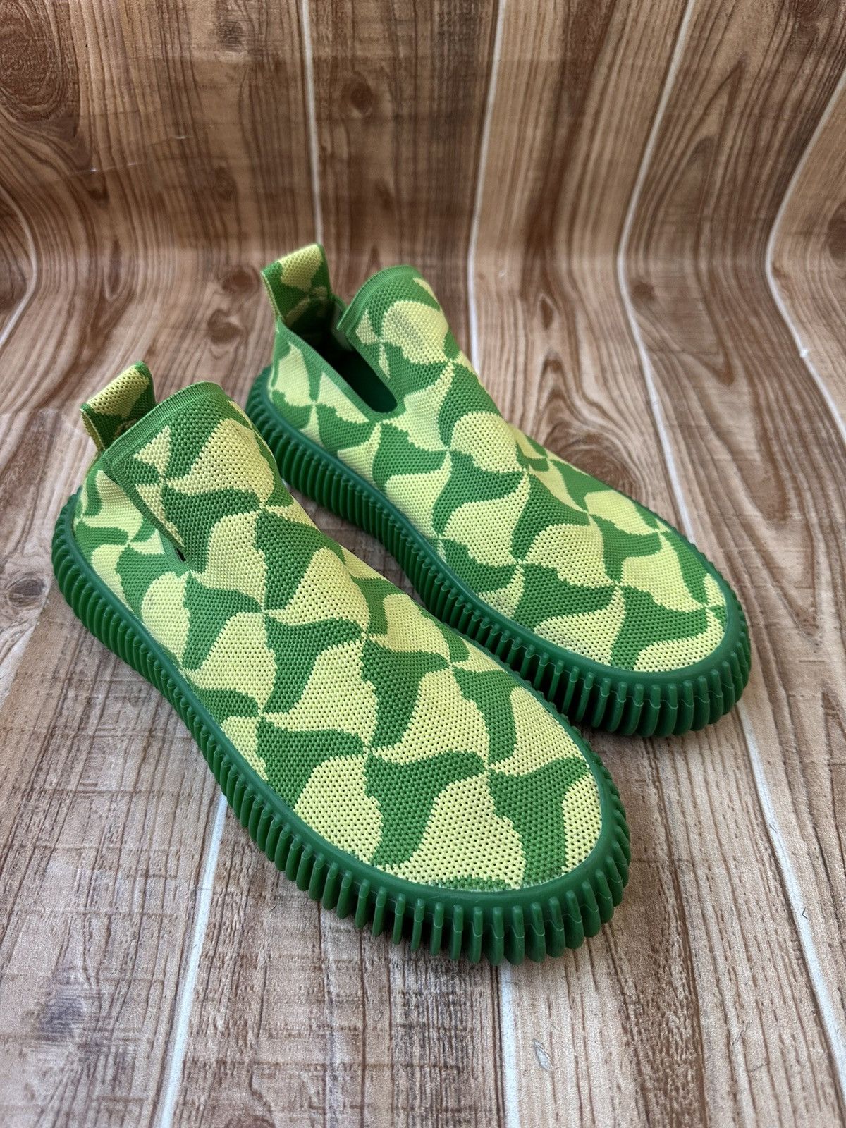 Bottega Veneta Bottega Veneta Wavy Triage Tech Ripple Sneaks Size US 9 / EU 42 - 15 Thumbnail