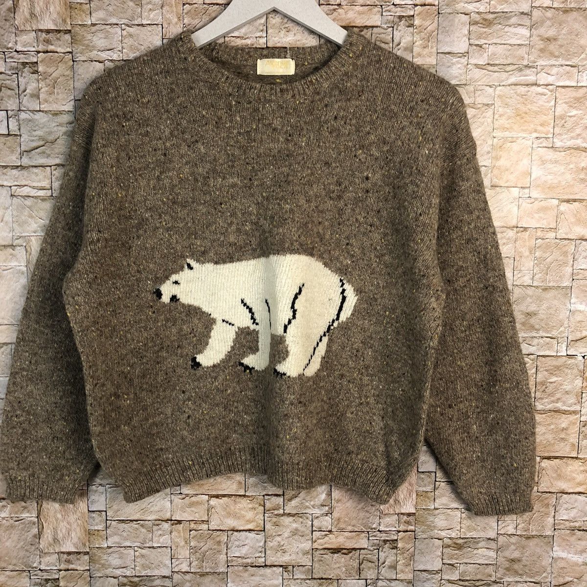 Avenue Avenue Foch Brown bear Knitwear mohair #A915 Size S / US 4 / IT 40 - 3 Thumbnail