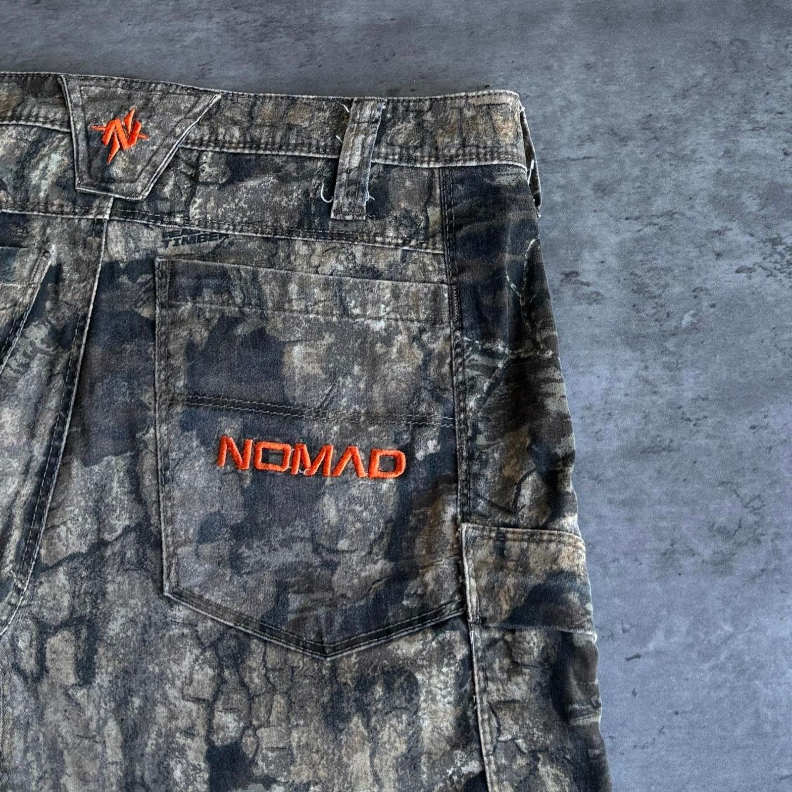 Carhartt × Nomad Vintage Y2K Nomad Camouflage Baggy Technical Cargo Pants Size US 34 / EU 50 - 3 Thumbnail