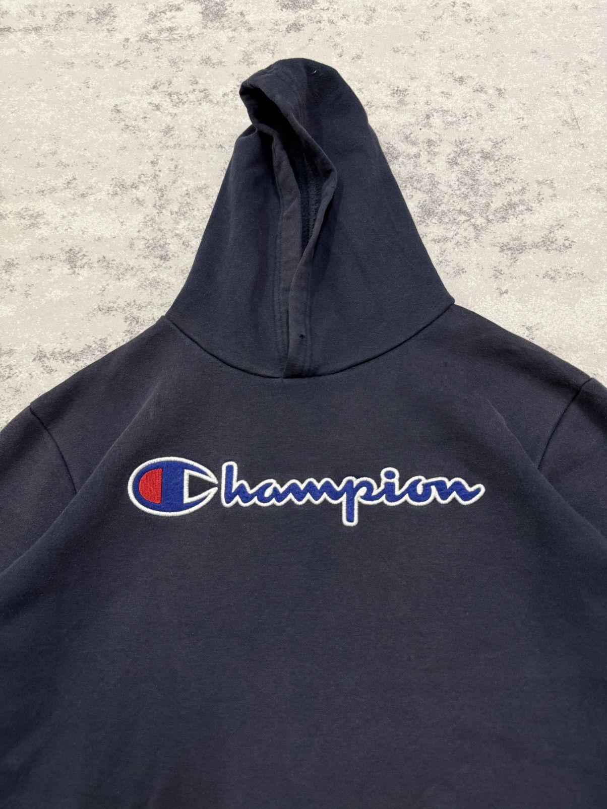 Champion CHAMPION REVERSE WEAVE FADED BLUE PULLOVER SWWATER HOODIE Size US S / EU 44-46 / 1 - 6 Thumbnail