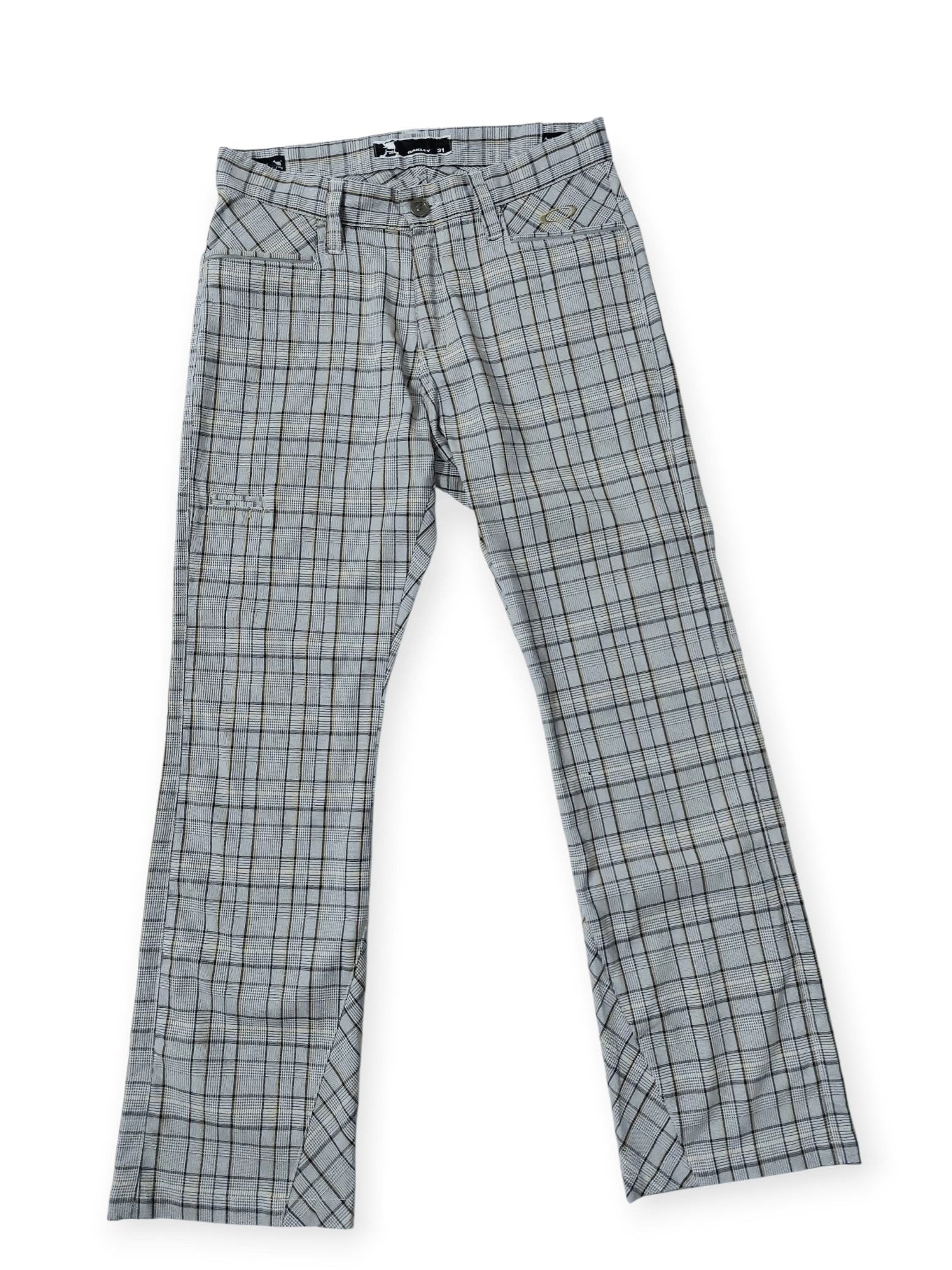 Oakley Oakley Nova Check Skull Logo Pants Size US 30 / EU 46 - 3 Thumbnail