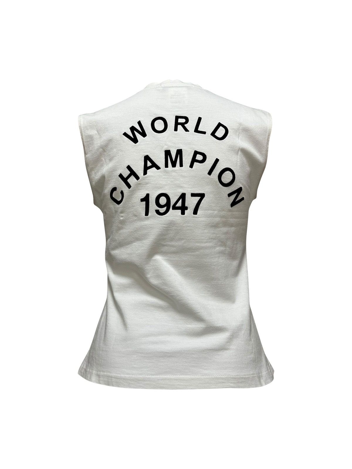 Dior CHRISTIAN DIOR Fall Winter 2001 "J'ADORE DIOR" Tank Top Size M / US 6-8 / IT 42-44 - 2 Thumbnail