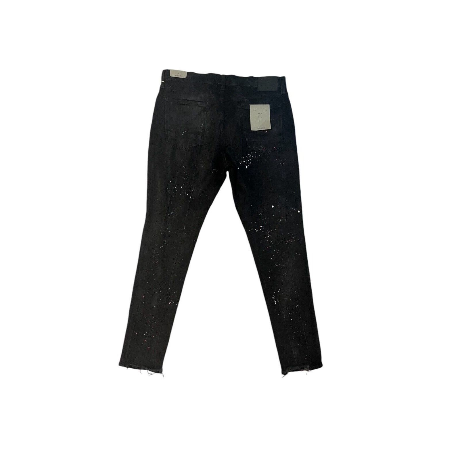 Hudson Hudson Jeans Zack Skinny Mens Denim Black $235 Size 36/32 Size US 36 / EU 52 - 7 Thumbnail