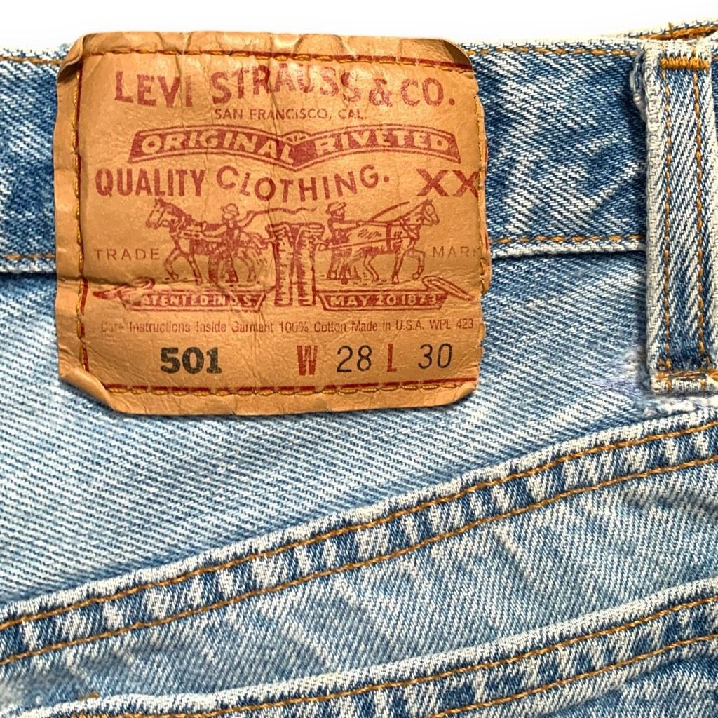 Levi's Levi’s x Nooshin 501 Jeans Brown Metallic Gold Embellished H Size 27" / US 4 / IT 40 - 6 Thumbnail