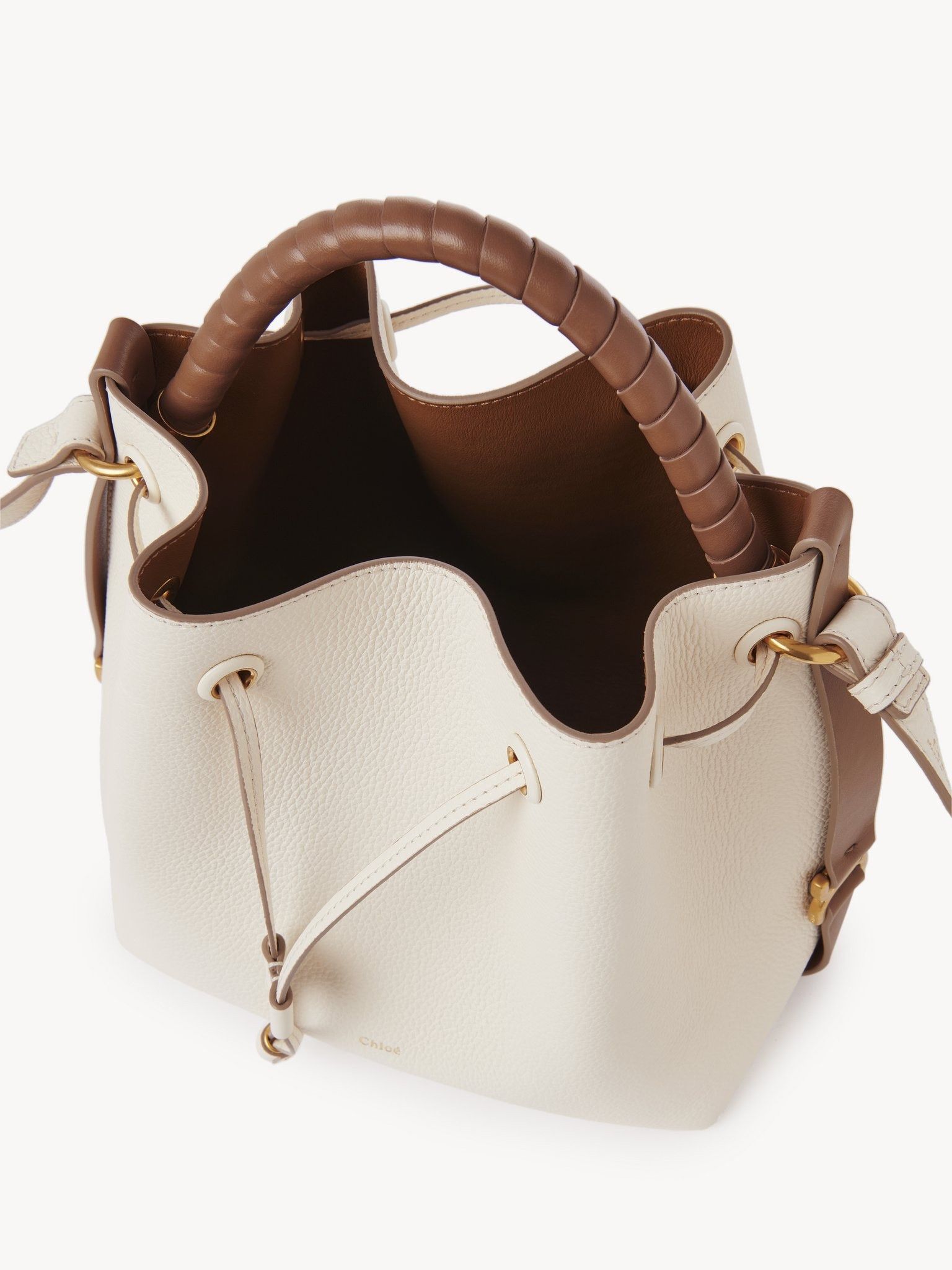 Chloe o1loc1c11025 Size: OS / Marcie Bucket Bag in Misty Ivory Size ONE SIZE - 4 Thumbnail