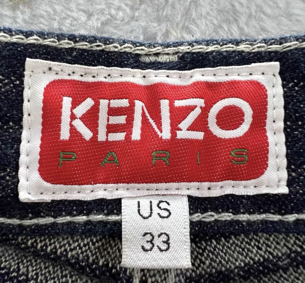 Kenzo KENZO Striped Straight-leg Pants J41 Size US 33 - 3 Thumbnail
