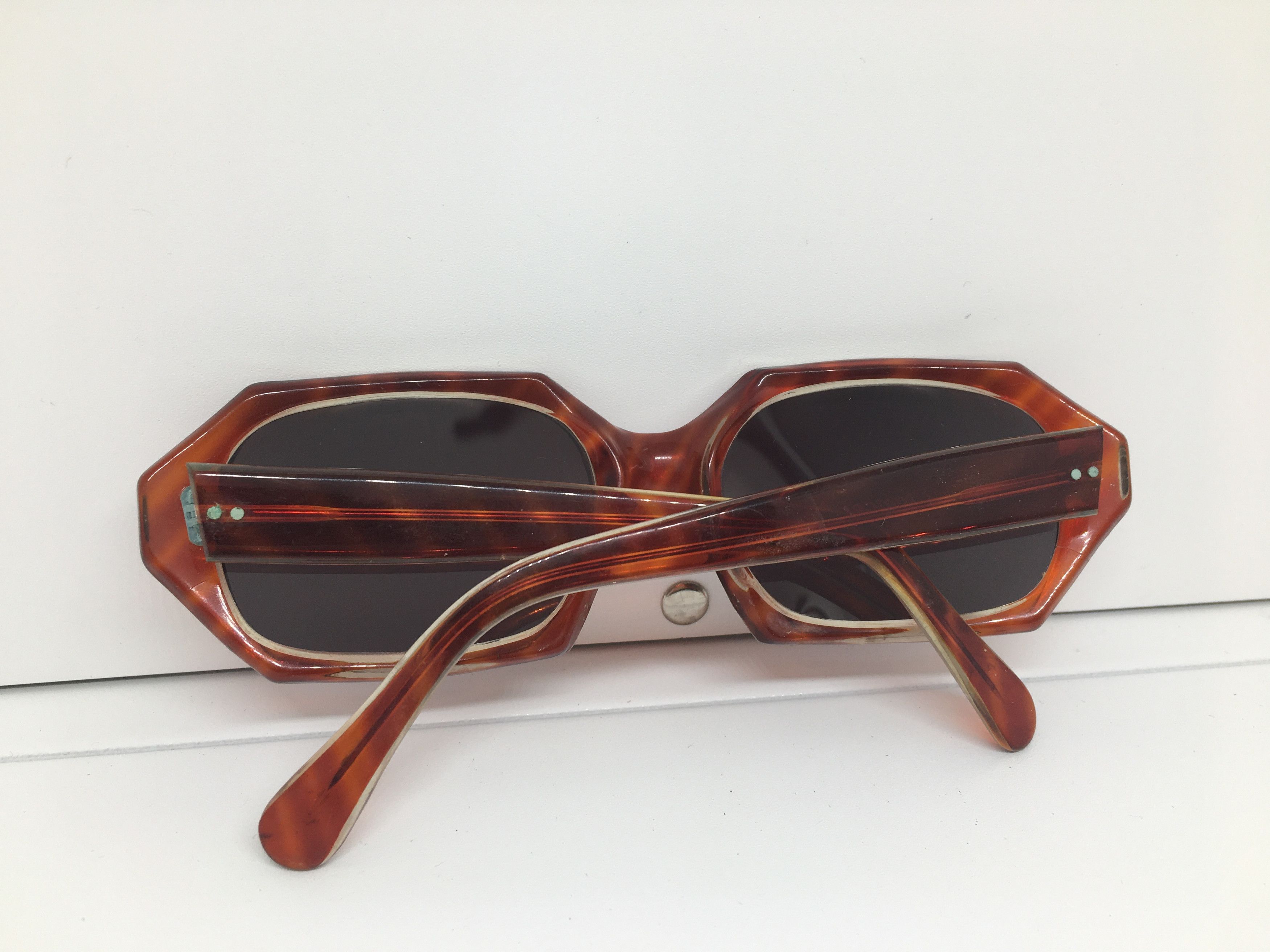 Vintage Vintage Handmade France Sunglasses Frame Size ONE SIZE - 9 Thumbnail