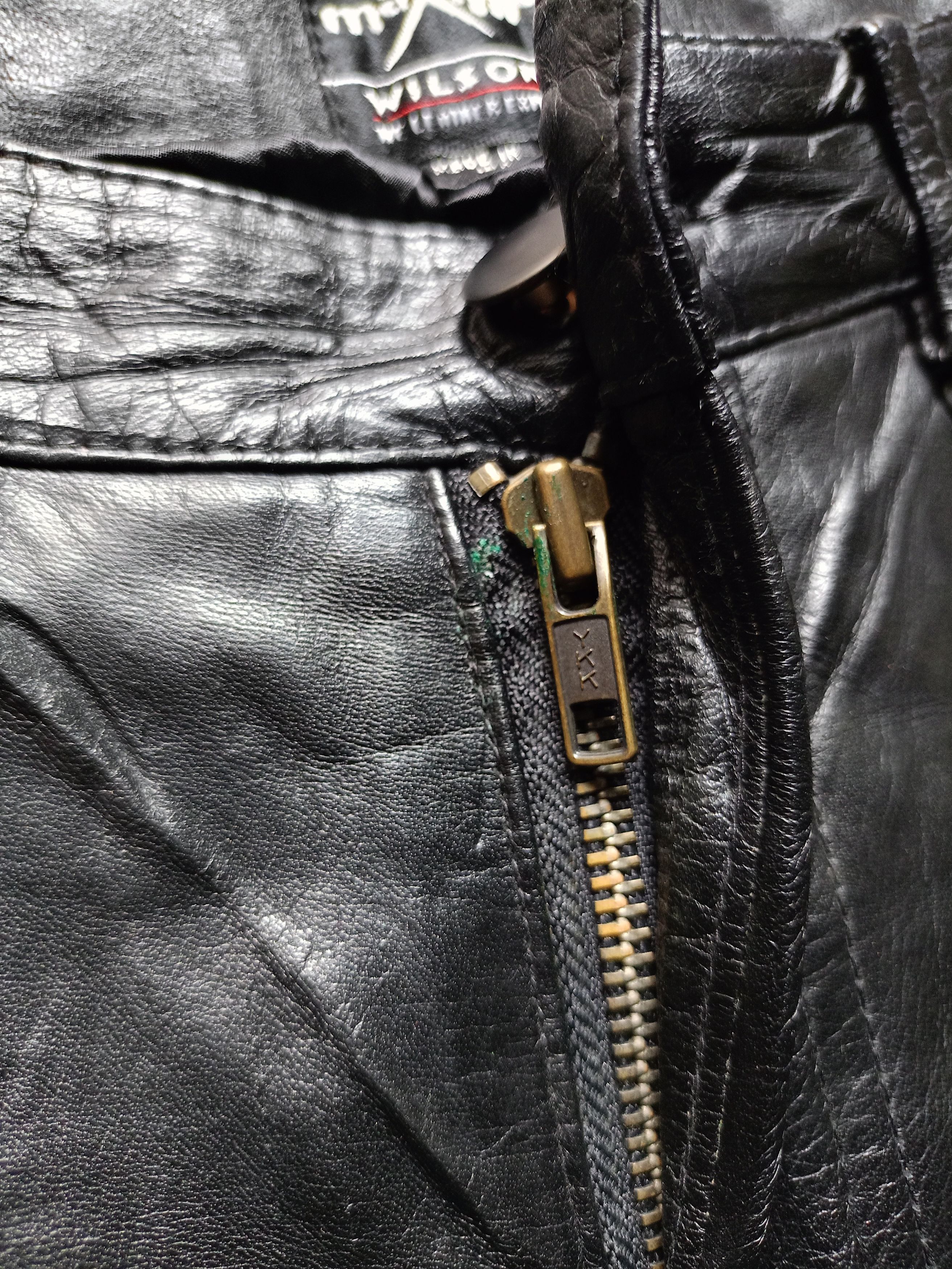 Genuine Leather × Leather × Wilsons Leather Maxima Wilsons Skinny Leather Pants Size US 27 - 6 Thumbnail