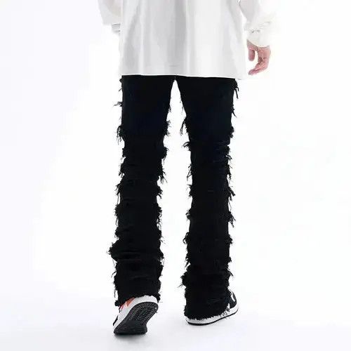 Japanese Brand × Jean Destruction Ripped Jeans Size US 32 / EU 48 - 3 Thumbnail