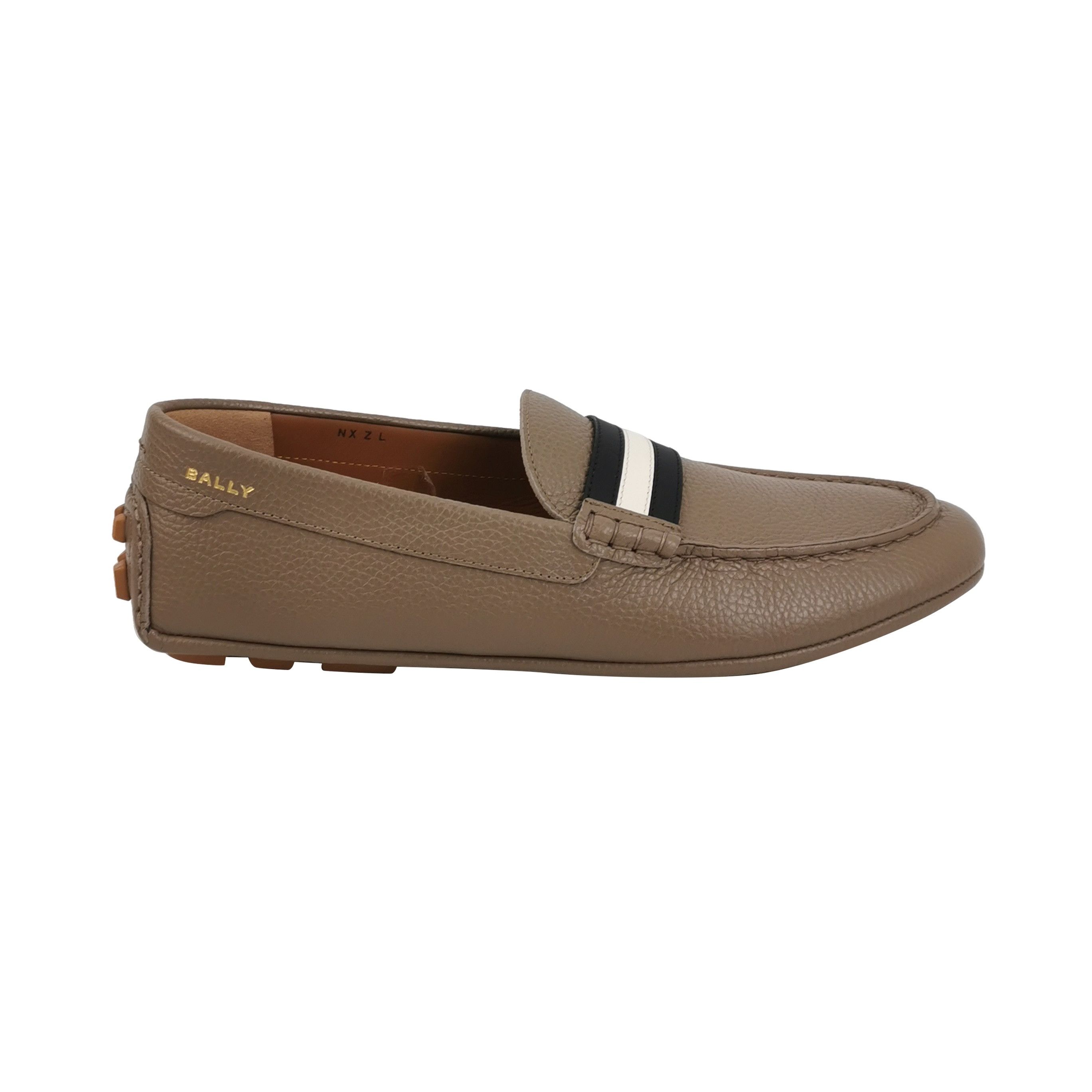 Bally Bally Striped Leather Driving Loafers EU 43 Size US 10 / EU 43 - 1 Thumbnail