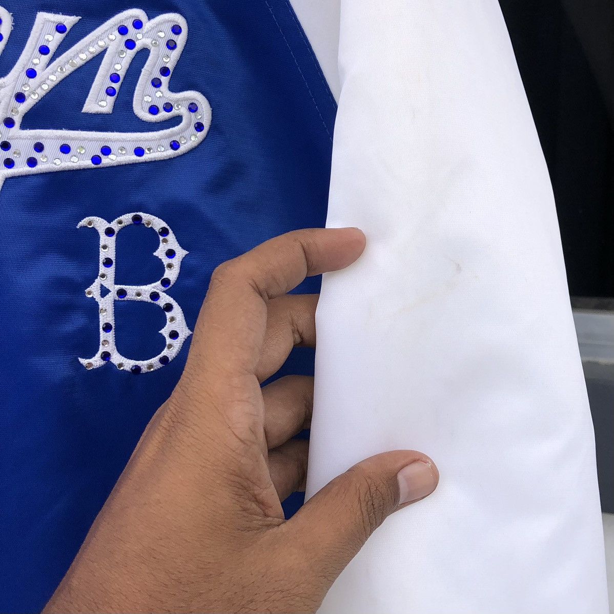 Cooperstown Collection VTG Brooklyn Dodgers Cooperstown Collection Bomber Jacket Size L / US 10 / IT 46 - 12 Thumbnail